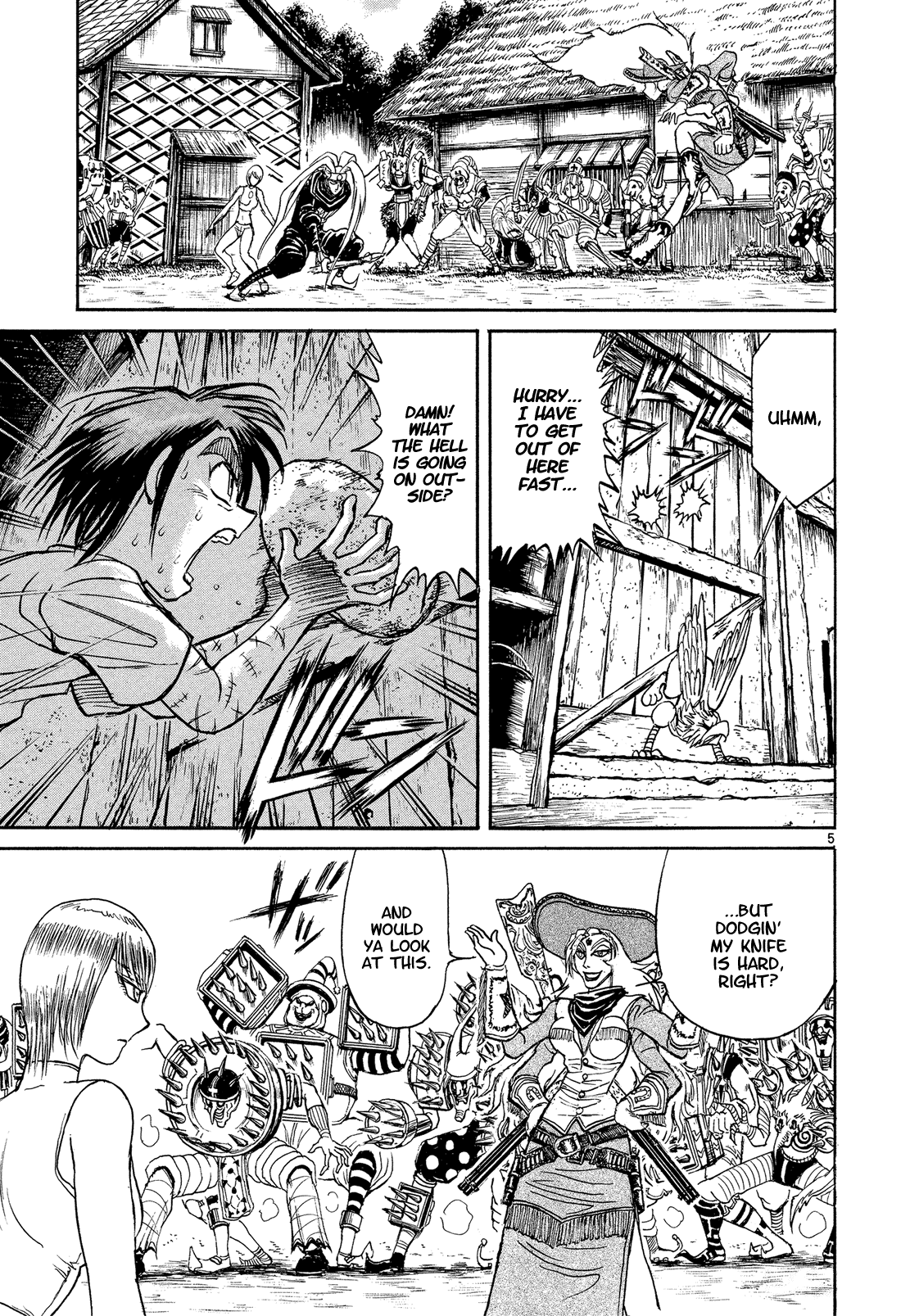 Karakuri Circus - Chapter 338: Deus Ex Machina - Act 5: Les Dernier Quatre