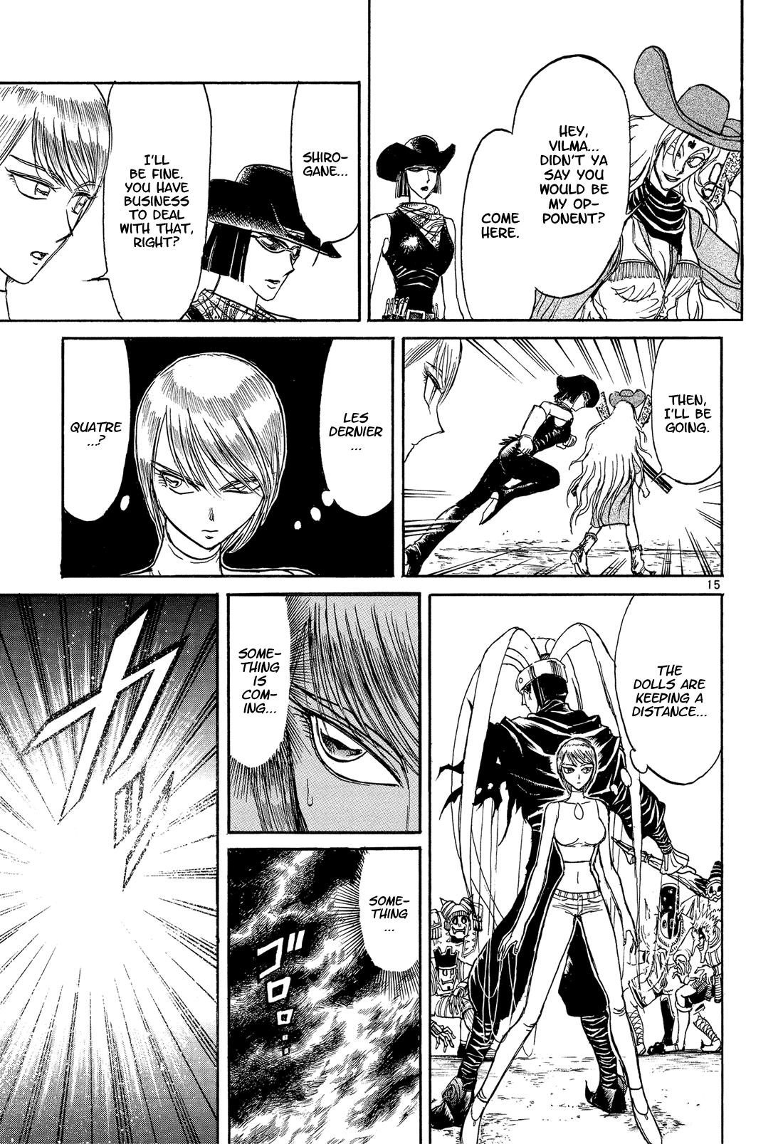 Karakuri Circus - Chapter 338: Deus Ex Machina - Act 5: Les Dernier Quatre