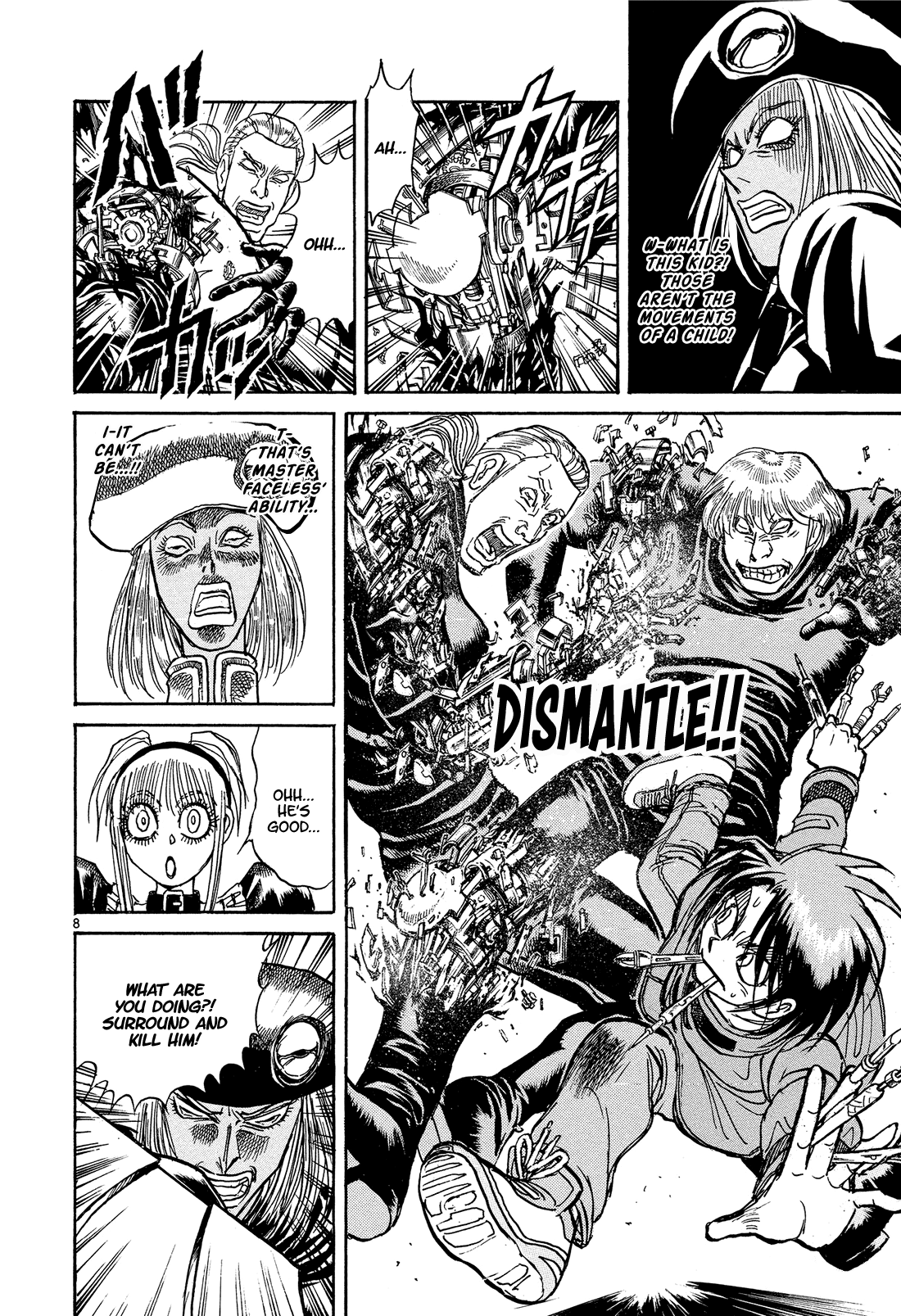 Karakuri Circus - Chapter 379: Deus Ex Machina - Act 46: Sharp Tower