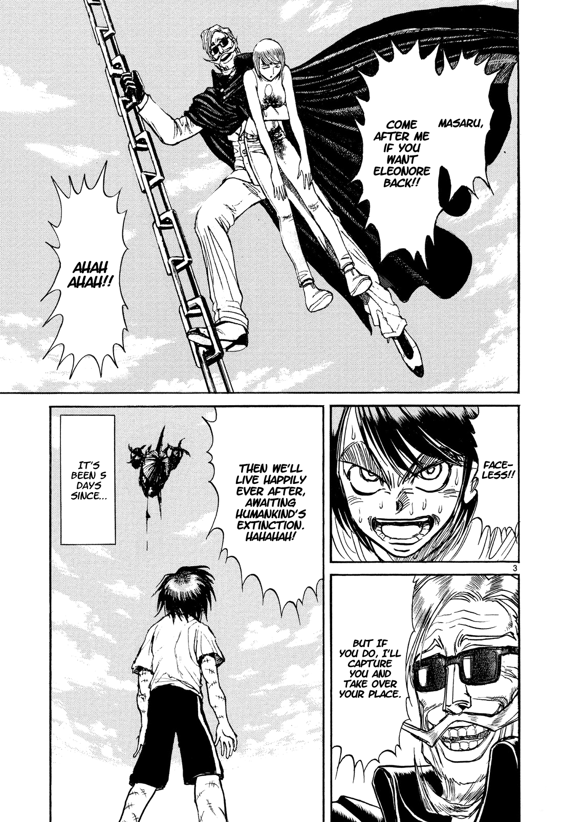 Karakuri Circus - Chapter 373: Deus Ex Machina - Act 40: Chasers