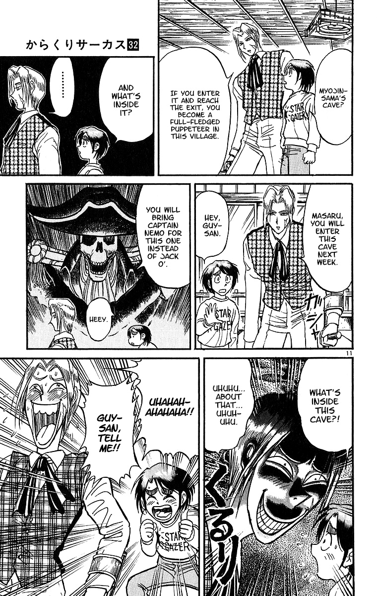 Karakuri Circus - Chapter 311: Main Part - Spring At Kuroga Village - Act 1: Opening Bell