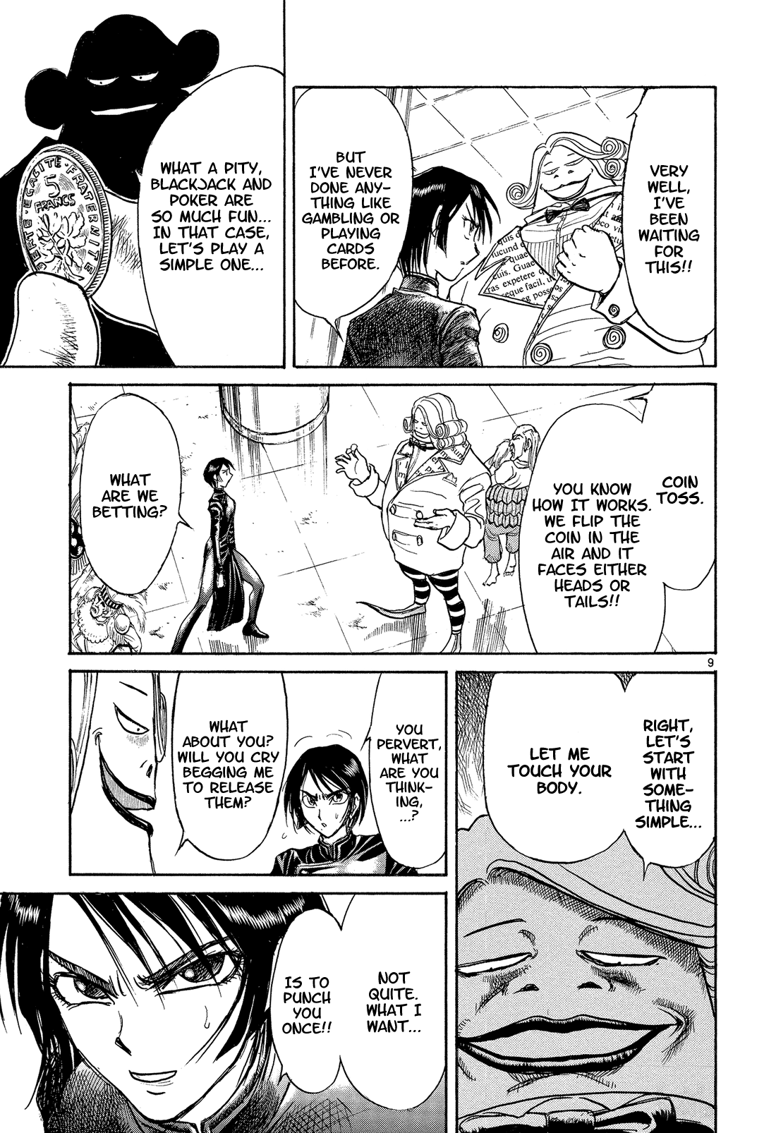 Karakuri Circus - Chapter 352: Deus Ex Machina - Act 19: Ming-Xia Vs. Gambler Jones (1)