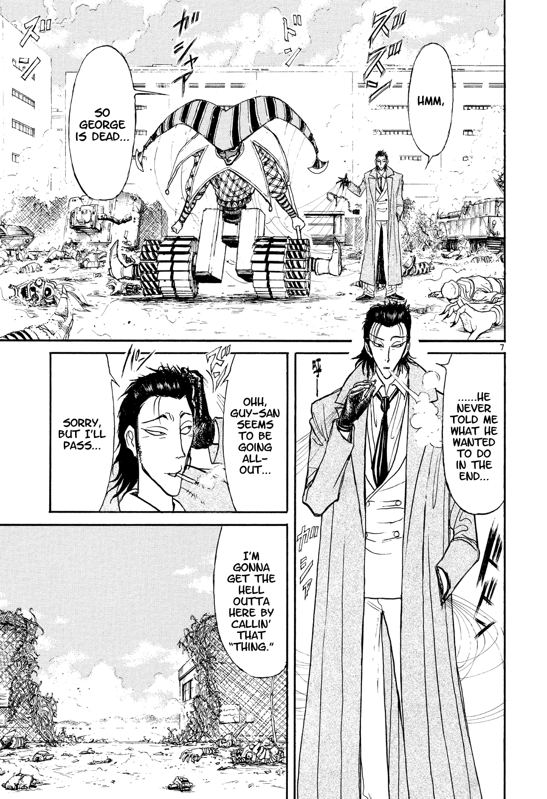 Karakuri Circus - Chapter 364: Deus Ex Machina - Act 31: Demon Dance, Scene 5