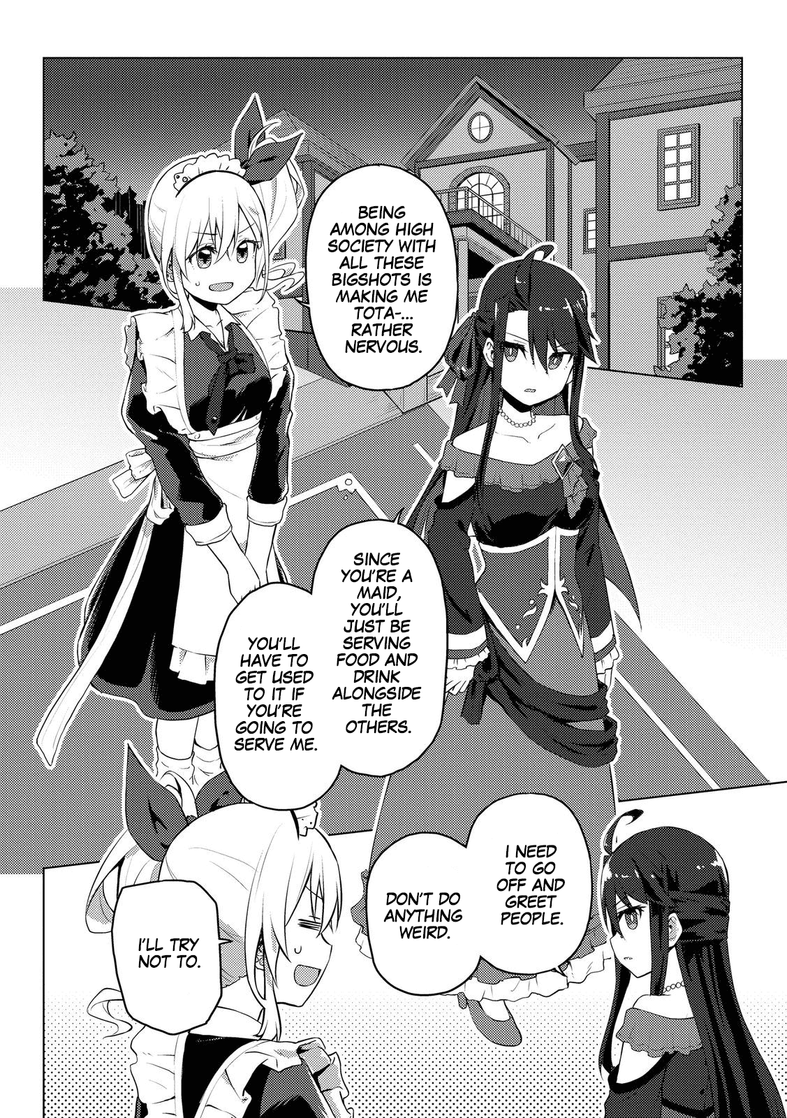 Gal Maid & Villainess: Only Milady's Happy End Will Win! - Chapter 1: I Met Your Smile