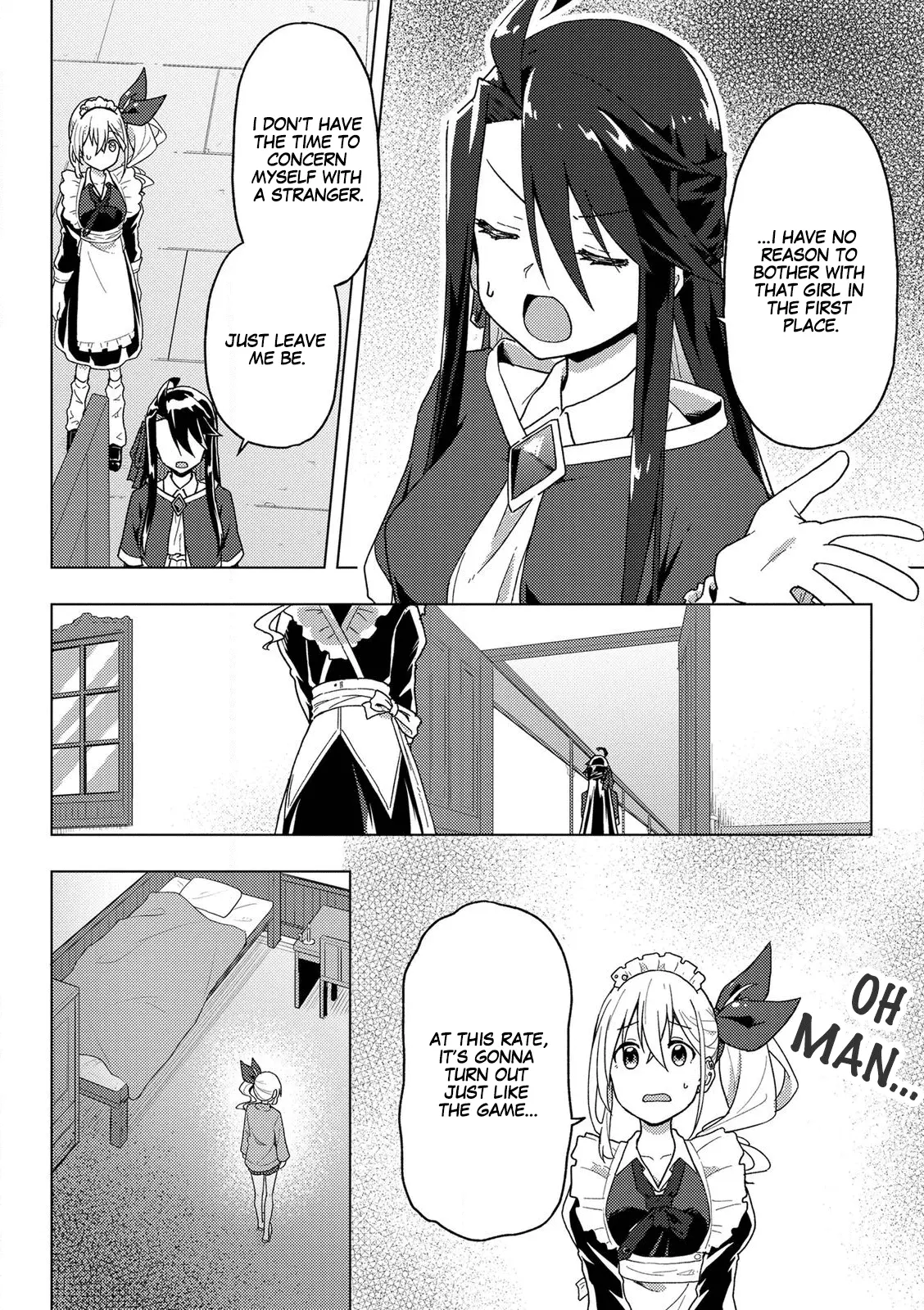 Gal Maid & Villainess: Only Milady's Happy End Will Win! - Chapter 3: I Wanna Make A Friendly Route!