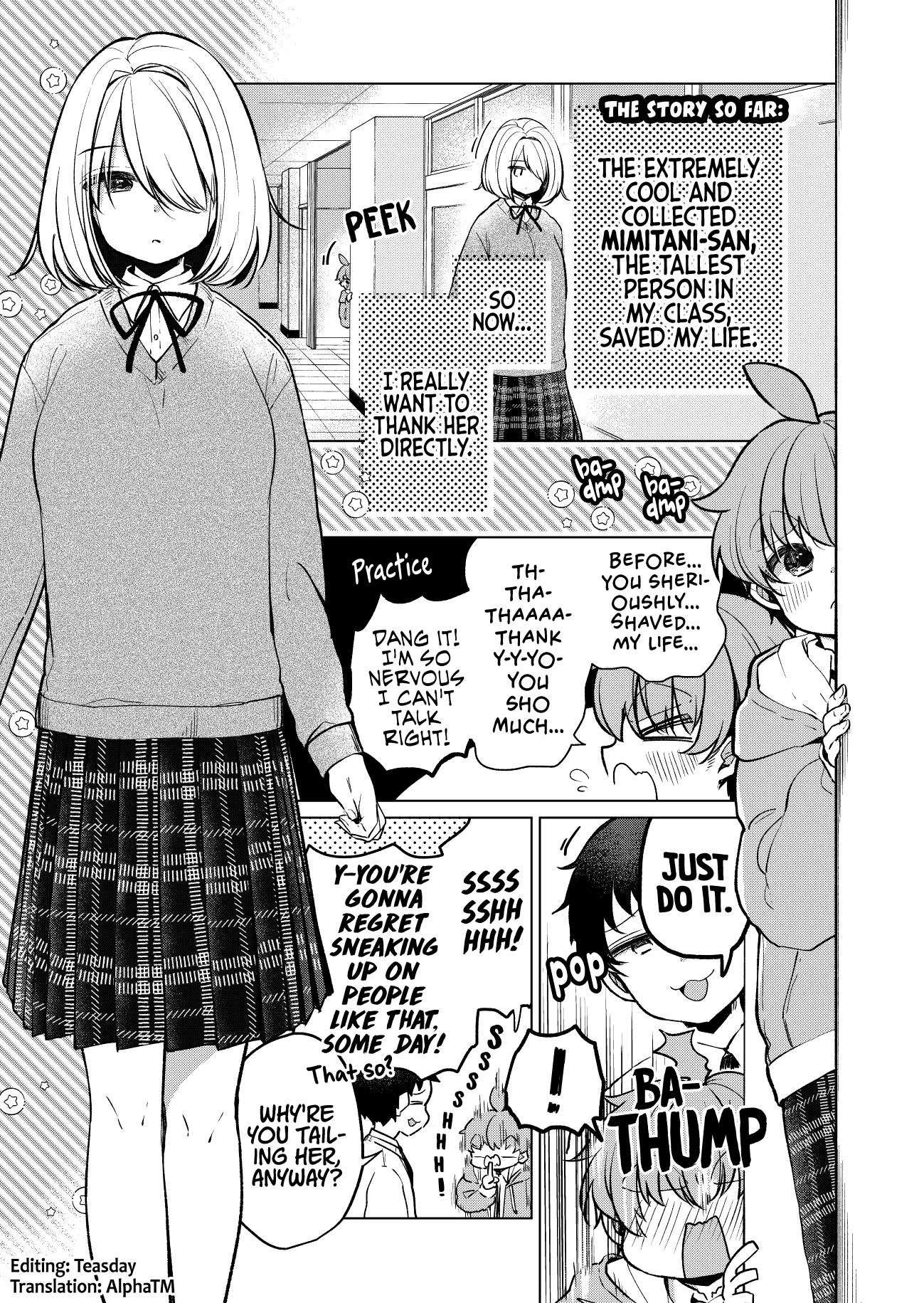 Mimitani-San, The Tallest In The Class - Chapter 2