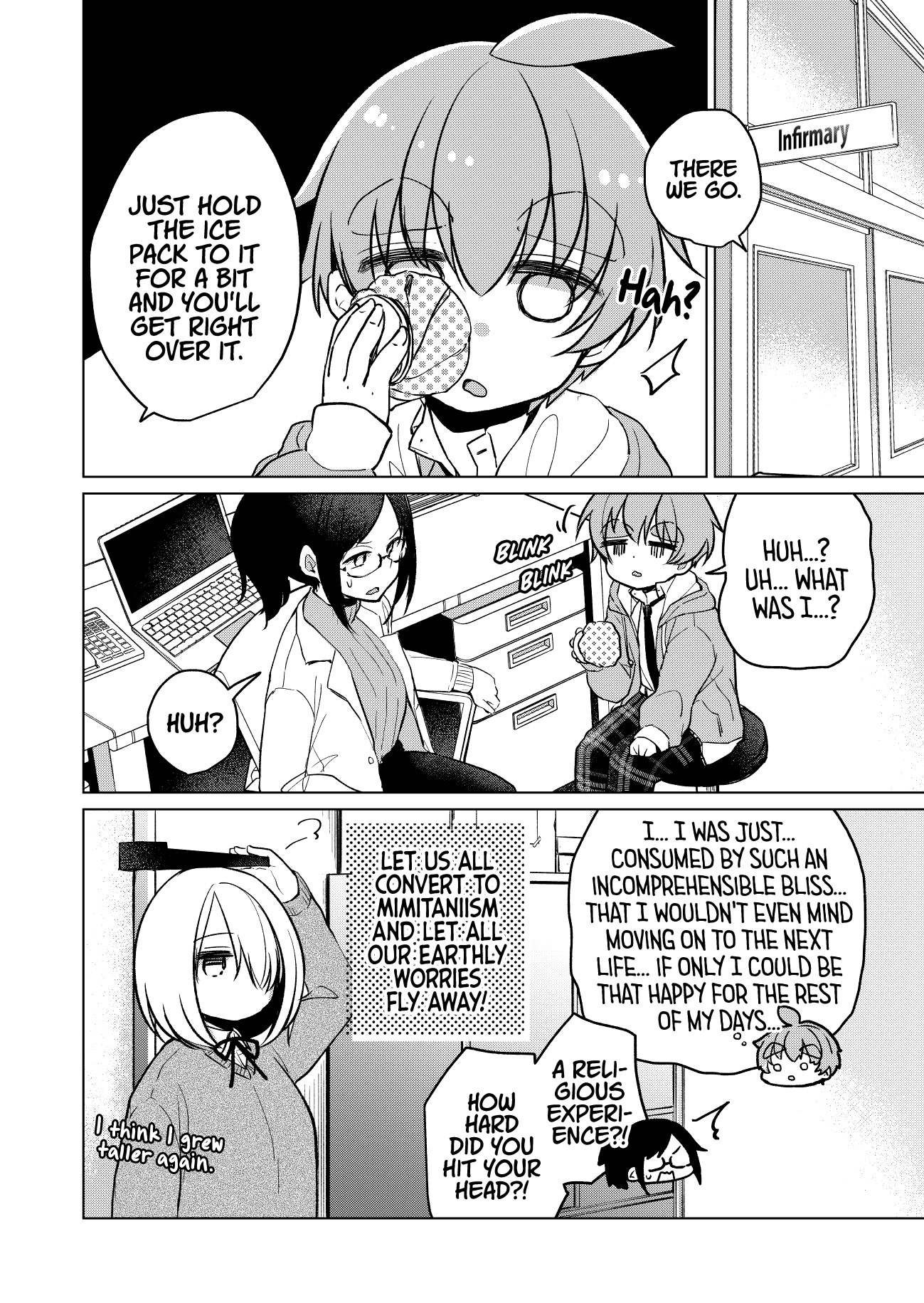 Mimitani-San, The Tallest In The Class - Chapter 4