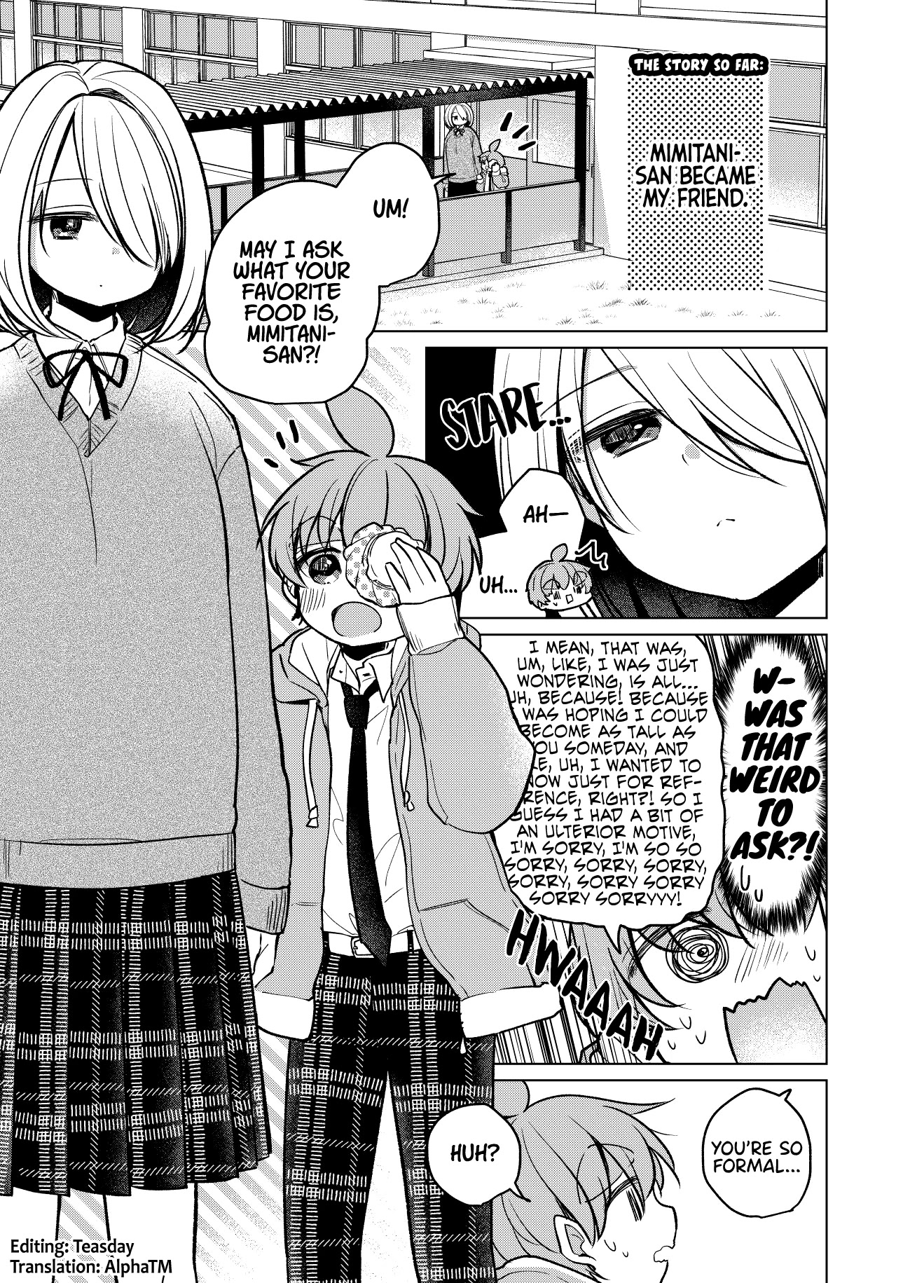 Mimitani-San, The Tallest In The Class - Chapter 6