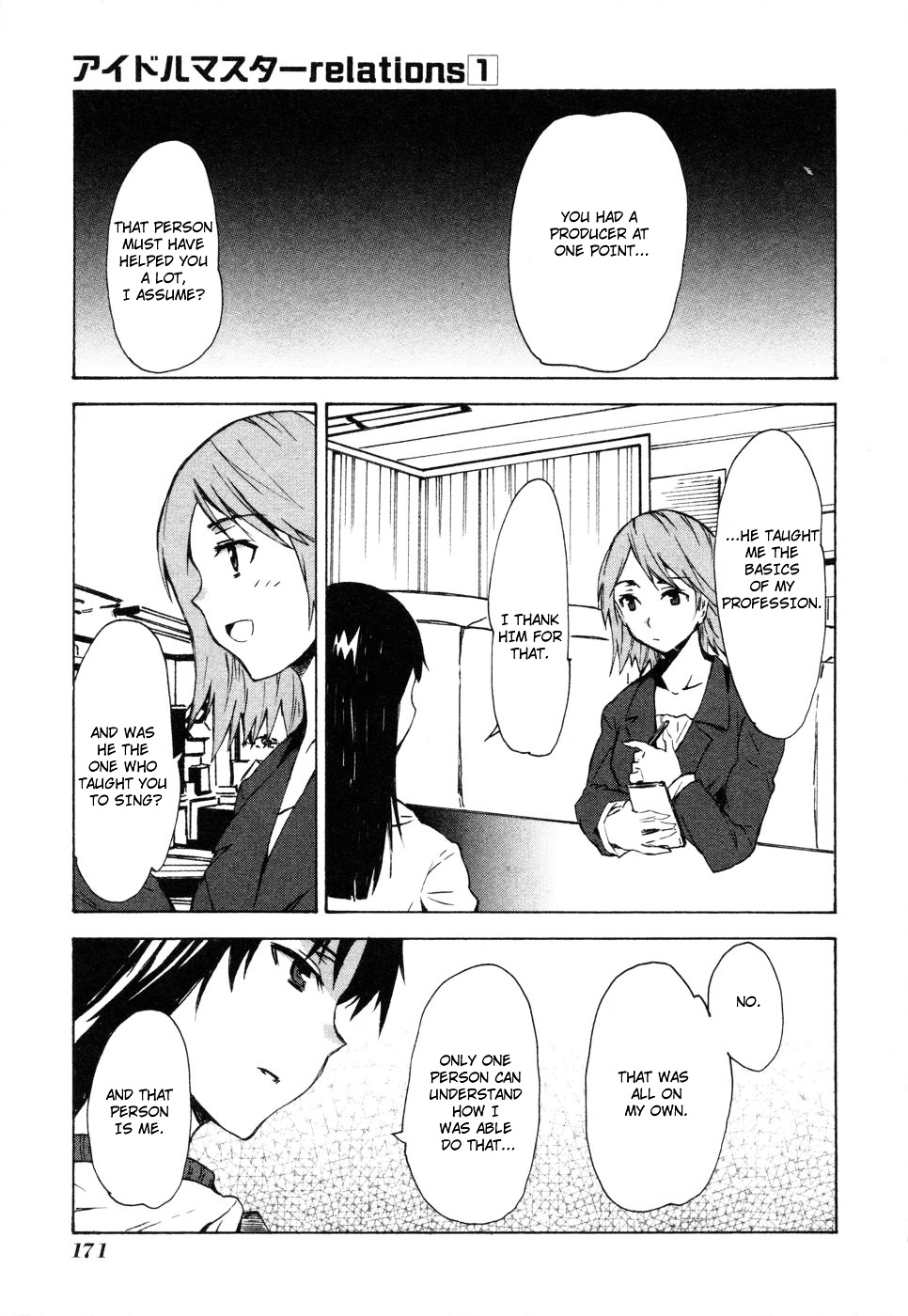 The Idolm@Ster Relations - Vol.1 Chapter 7 : The Lonely Diva