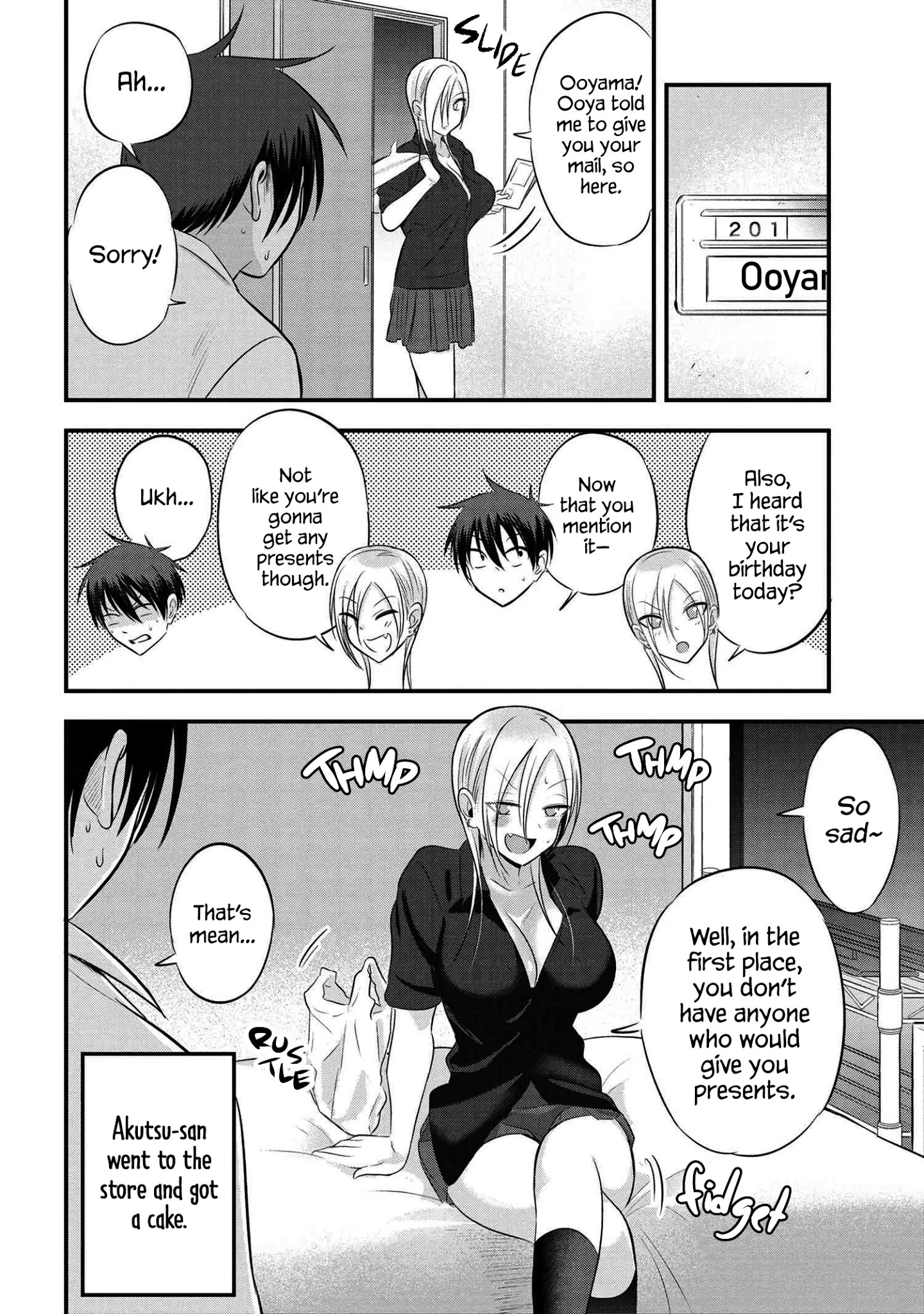 Please Go Home, Akutsu-San! - Chapter 68