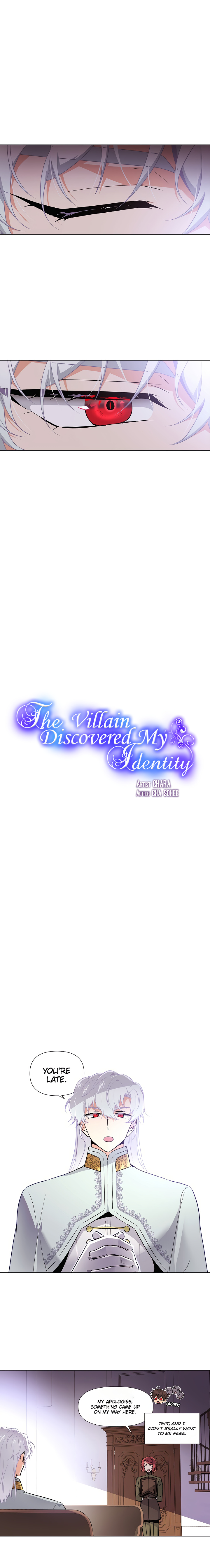 The Villain Discovered My Identity - Chapter 21