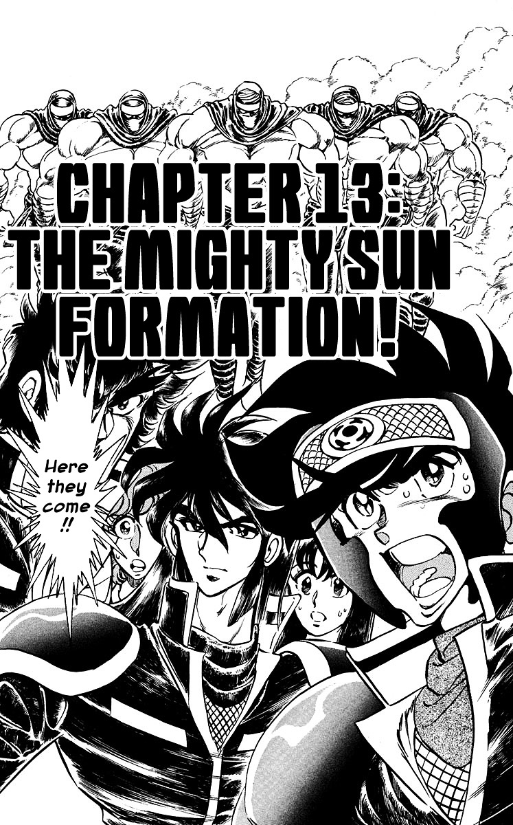 Blazing Ninjaman - Chapter 13 : The Mighty Sun Formation!