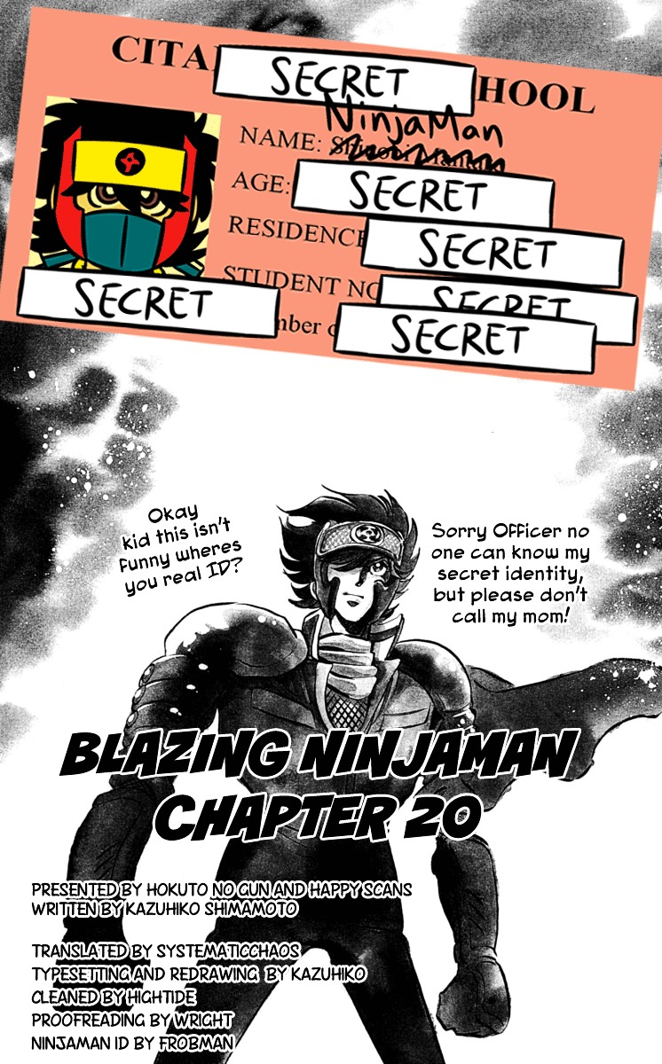 Blazing Ninjaman - Chapter 20 : The Determined Man