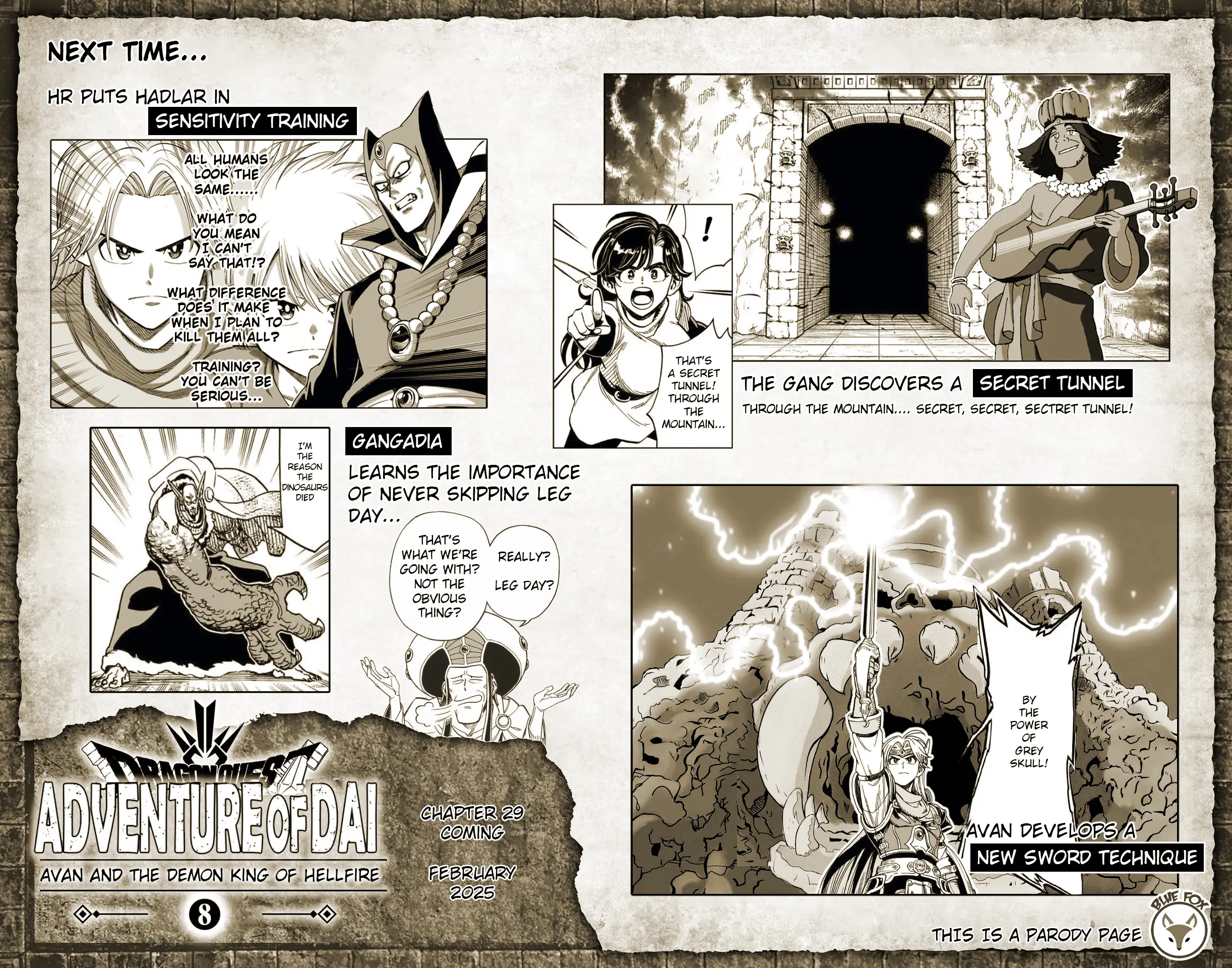 Dragon Quest: The Great Adventure Of Dai - Avan The Brave And The Demon King Of Hellfire - Vol.7 Chapter 28: To The End