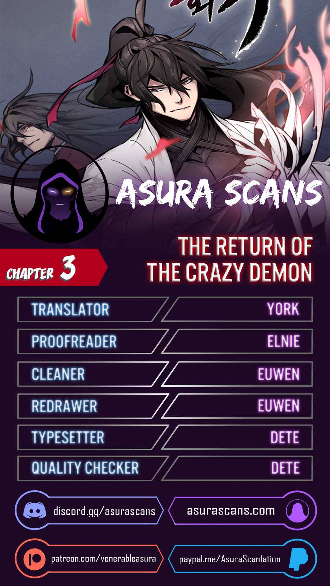 Return Of The Mad Demon - Chapter 3