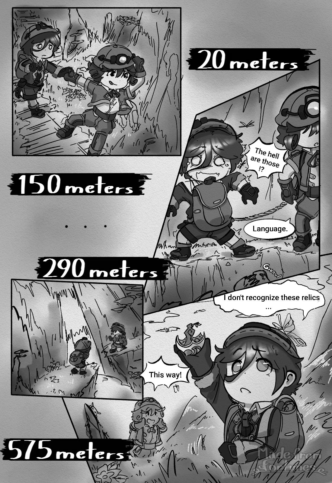 Made From Fortunes (Made In Abyss Fanmade Comic) - Vol.1 Chapter 2: Blue Whistle