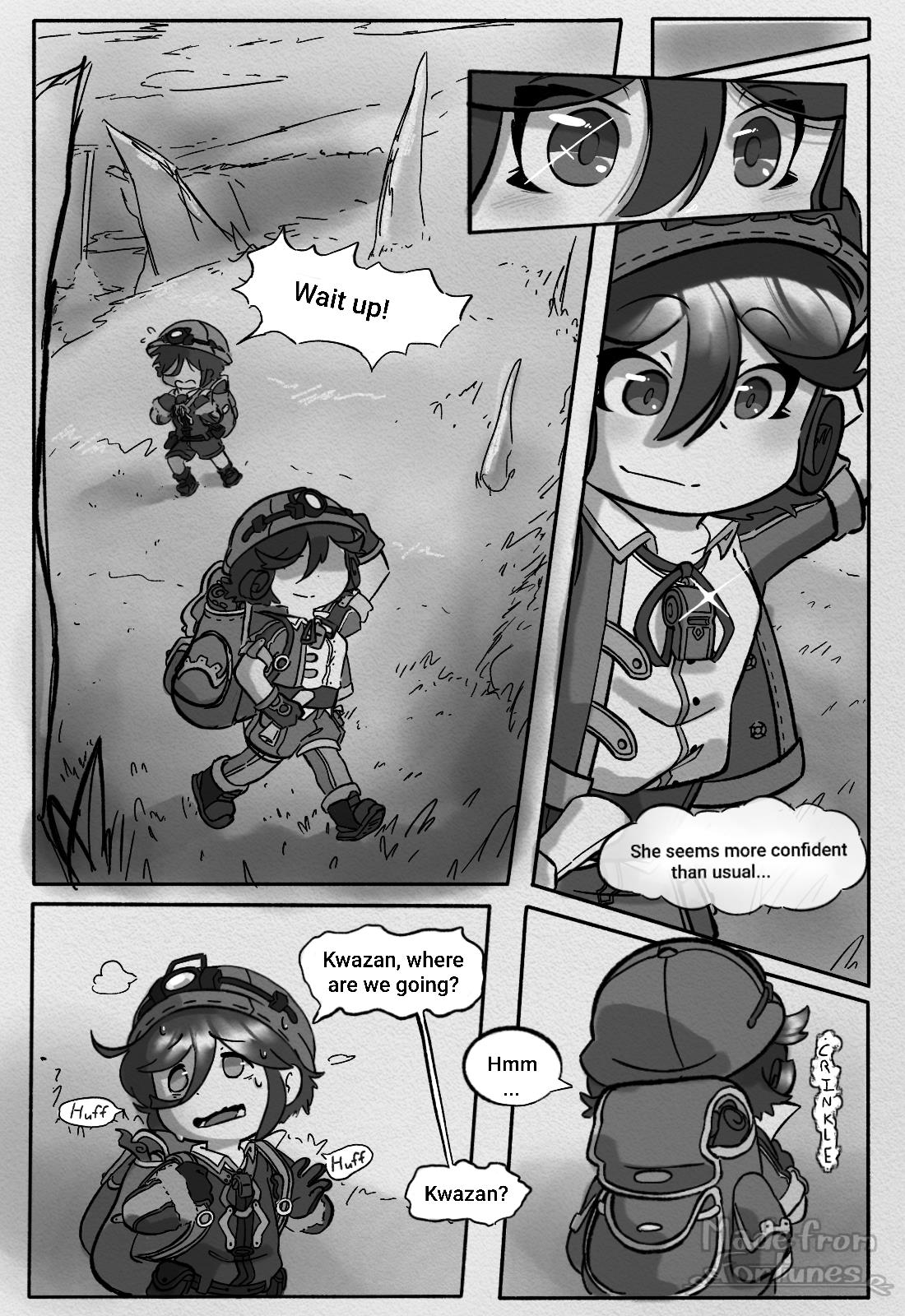 Made From Fortunes (Made In Abyss Fanmade Comic) - Vol.1 Chapter 2: Blue Whistle