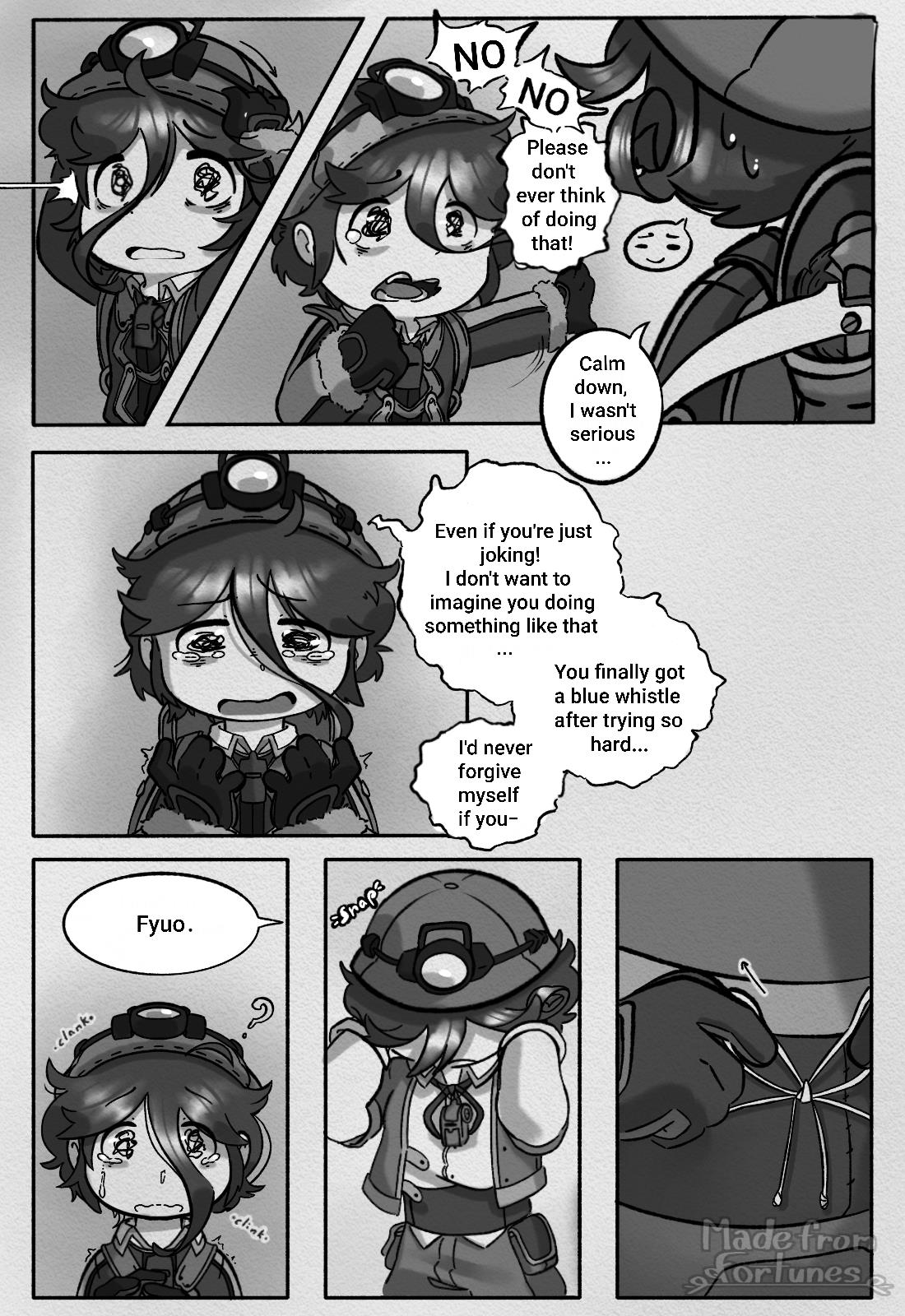 Made From Fortunes (Made In Abyss Fanmade Comic) - Vol.1 Chapter 2: Blue Whistle