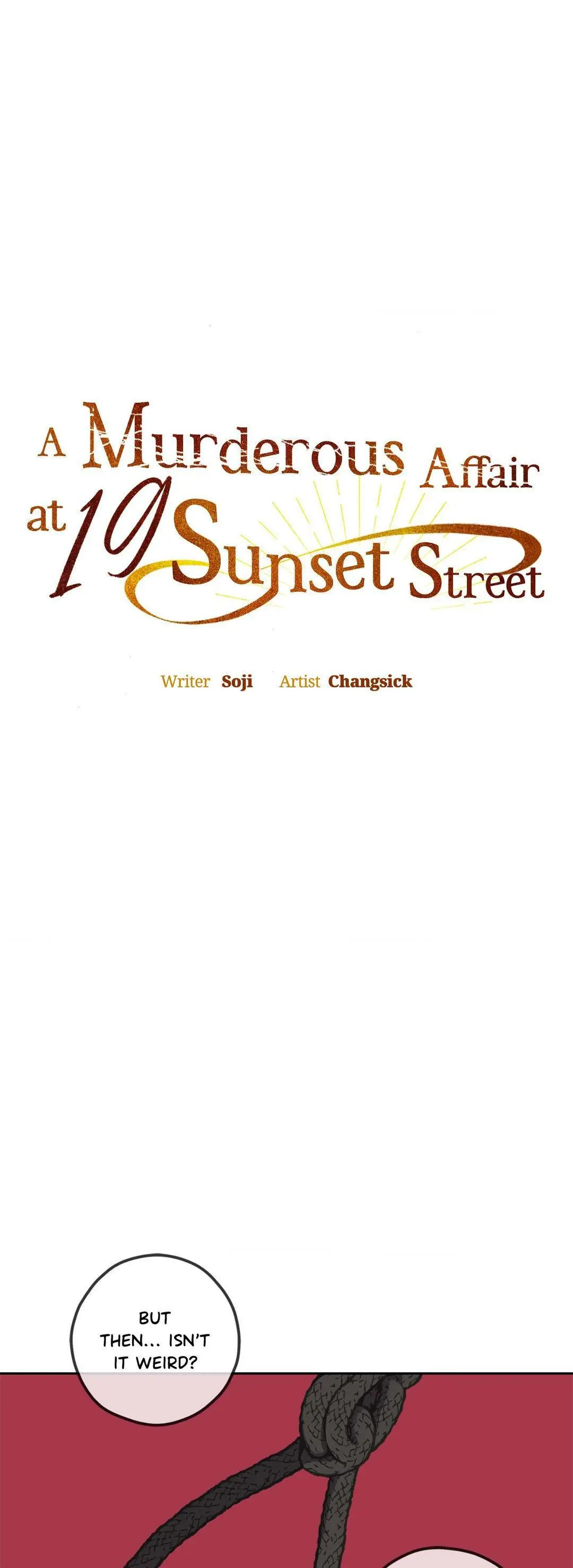 Murder On Sunset 19Th Street - Chapter 5