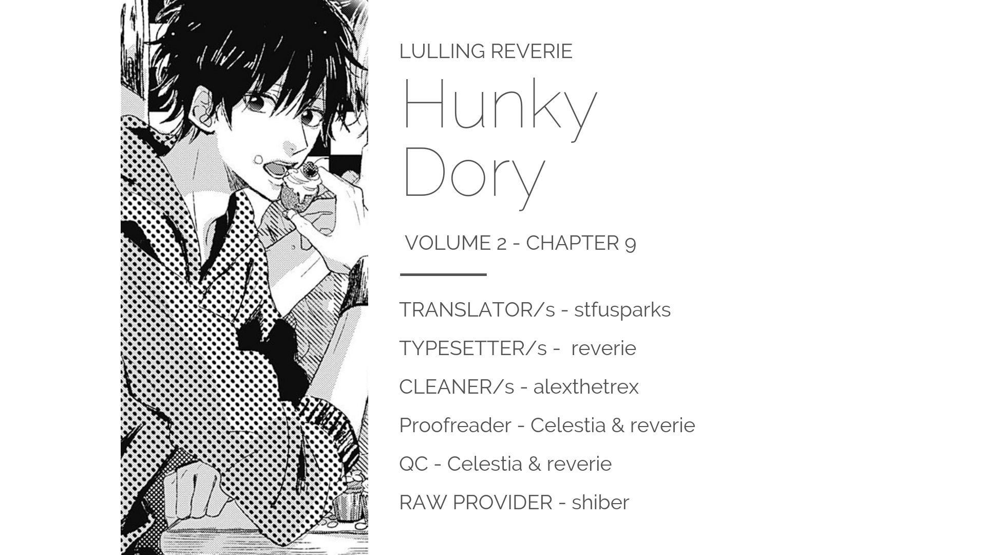 Hunky Dory - Vol.2 Chapter 9