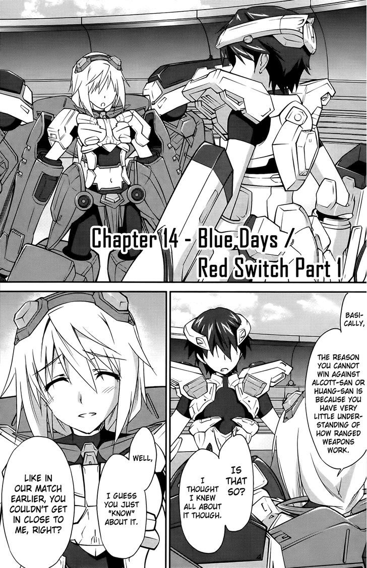 Is (Yuuki Homura) - Vol.3 Chapter 14 : Blue Days/Red Switch Part 1