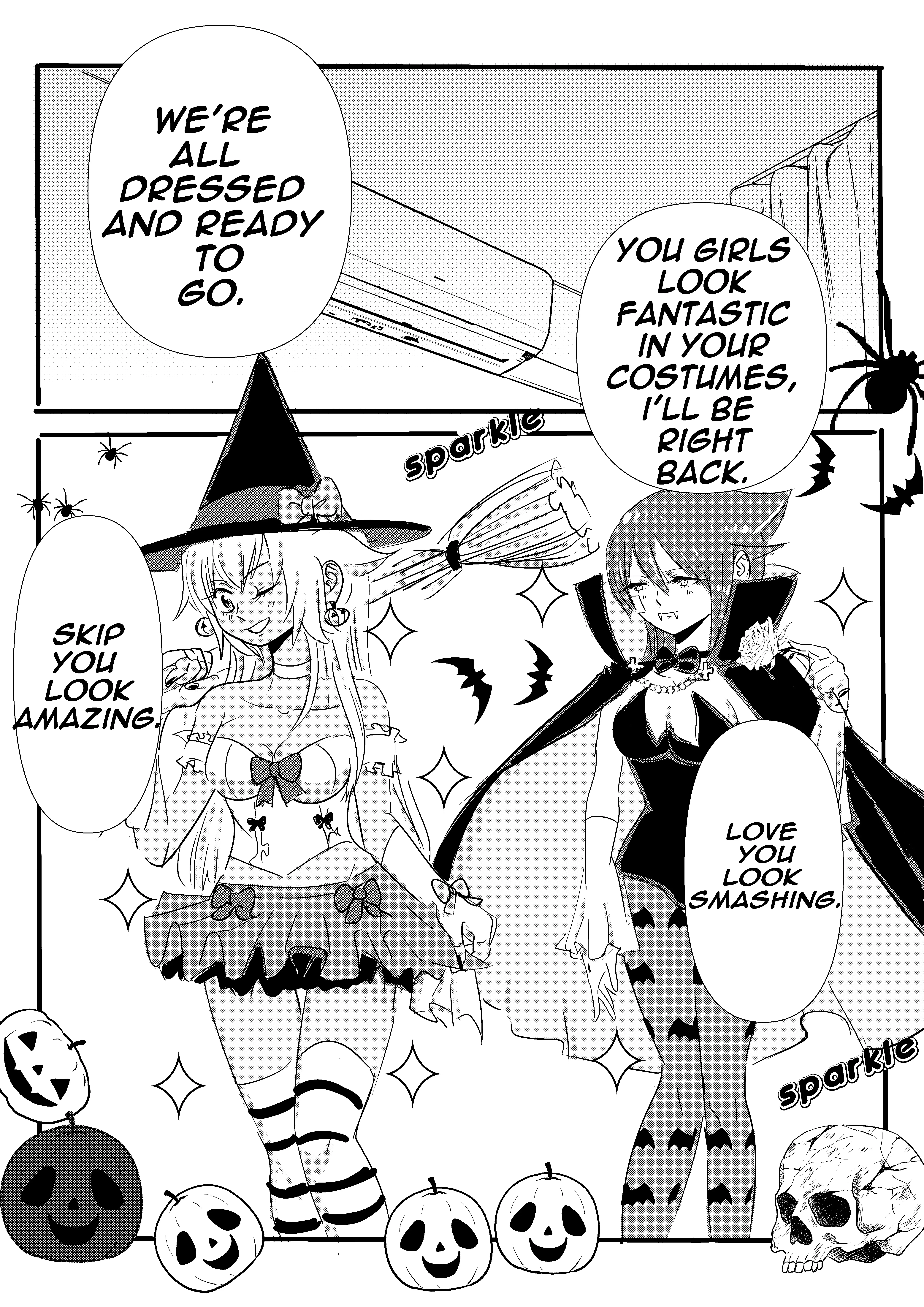 Kiss N Karess ! - Vol.2 Chapter 37: Bootastic Fright Halloween Special