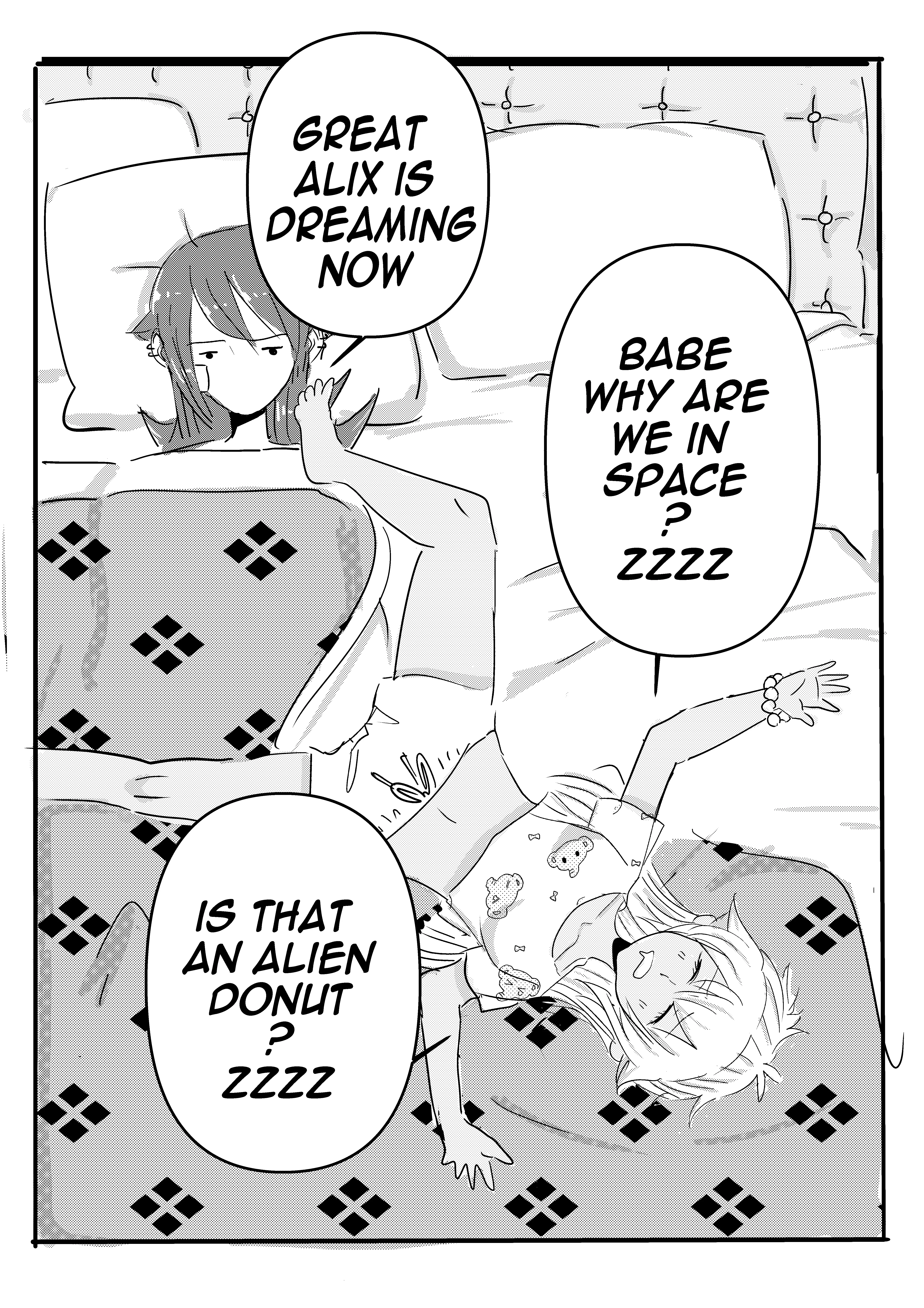 Kiss N Karess ! - Vol.2 Chapter 51: Extra: Sleep Over