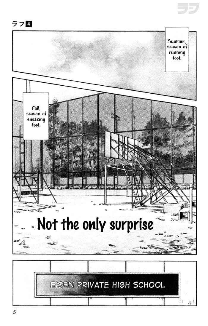 Rough - Chapter 30 : Not The Only Surprise