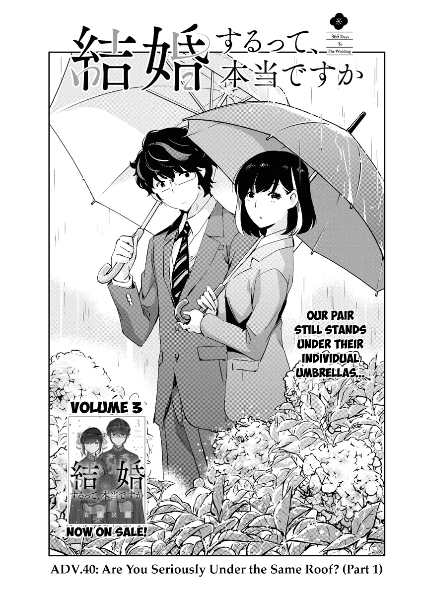 Are You Really Getting Married? - Chapter 40