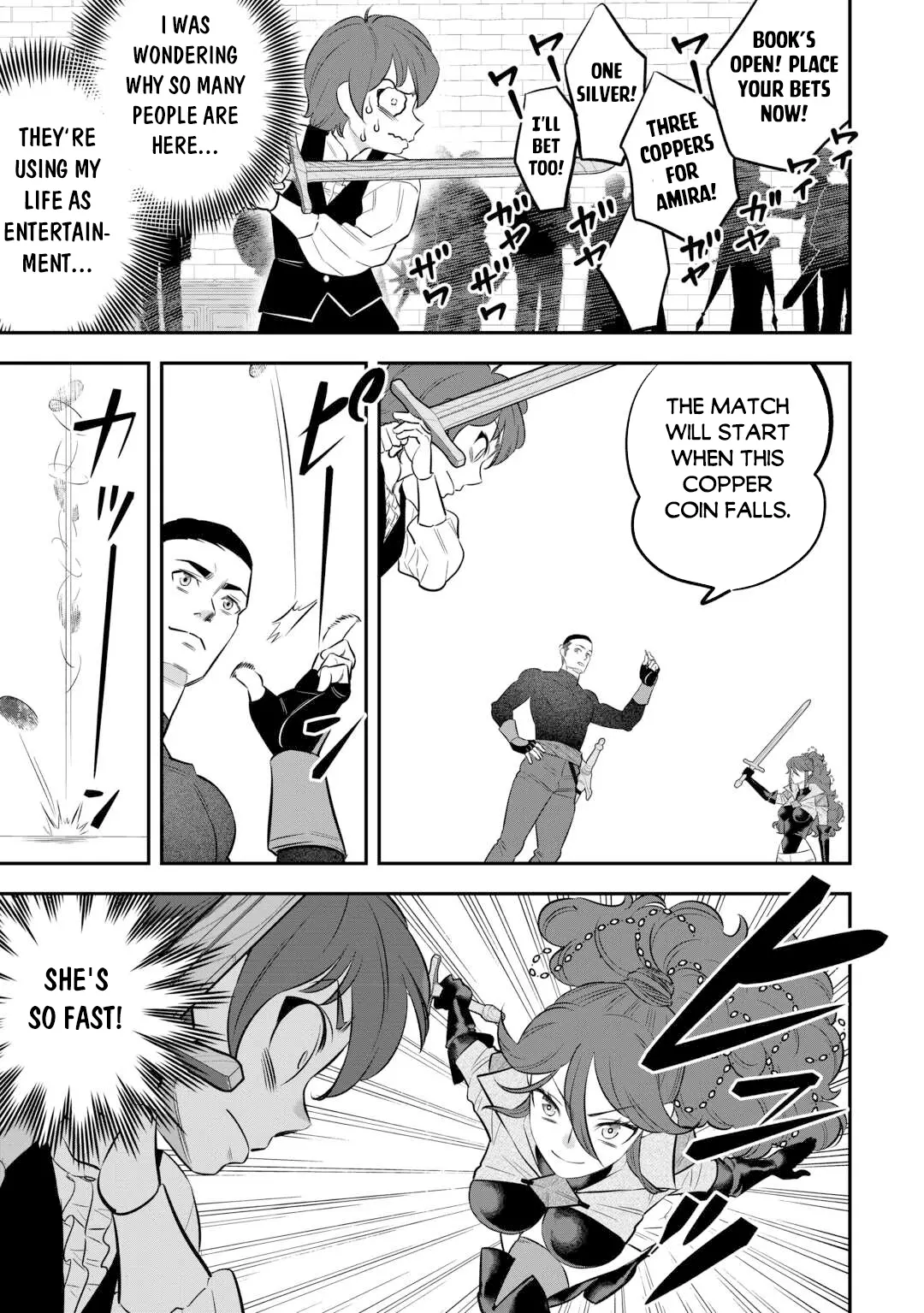 Kirawaremono No Akuyaku Reisoku Ni Tensei Shita No Ni, Naze Ka Mawari Ga Hanatte Oite Kurenai - Chapter 5: Amira, The Blazing Swordswoman