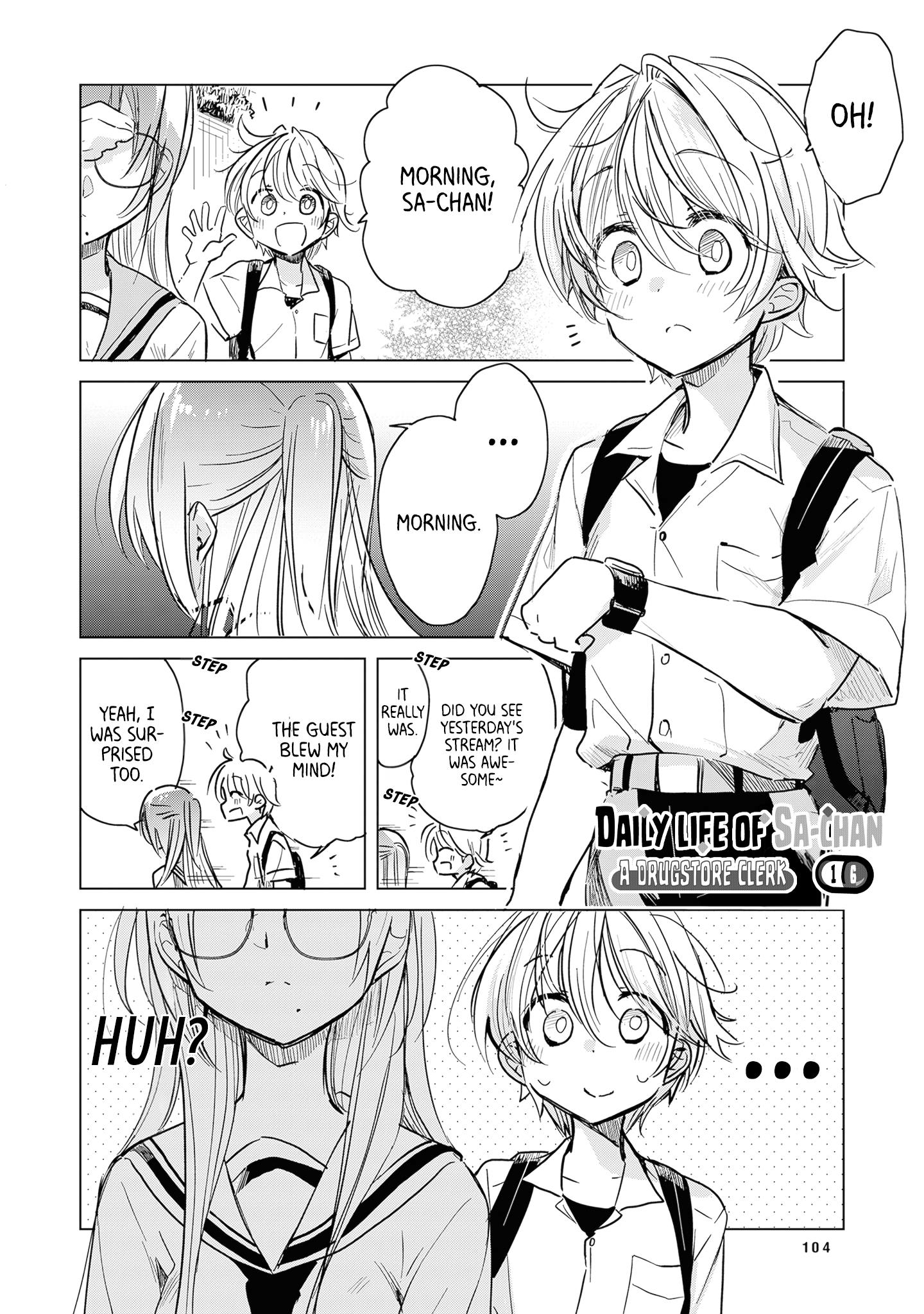 Daily Life Of Sa-Chan, A Drugstore Clerk - Chapter 16