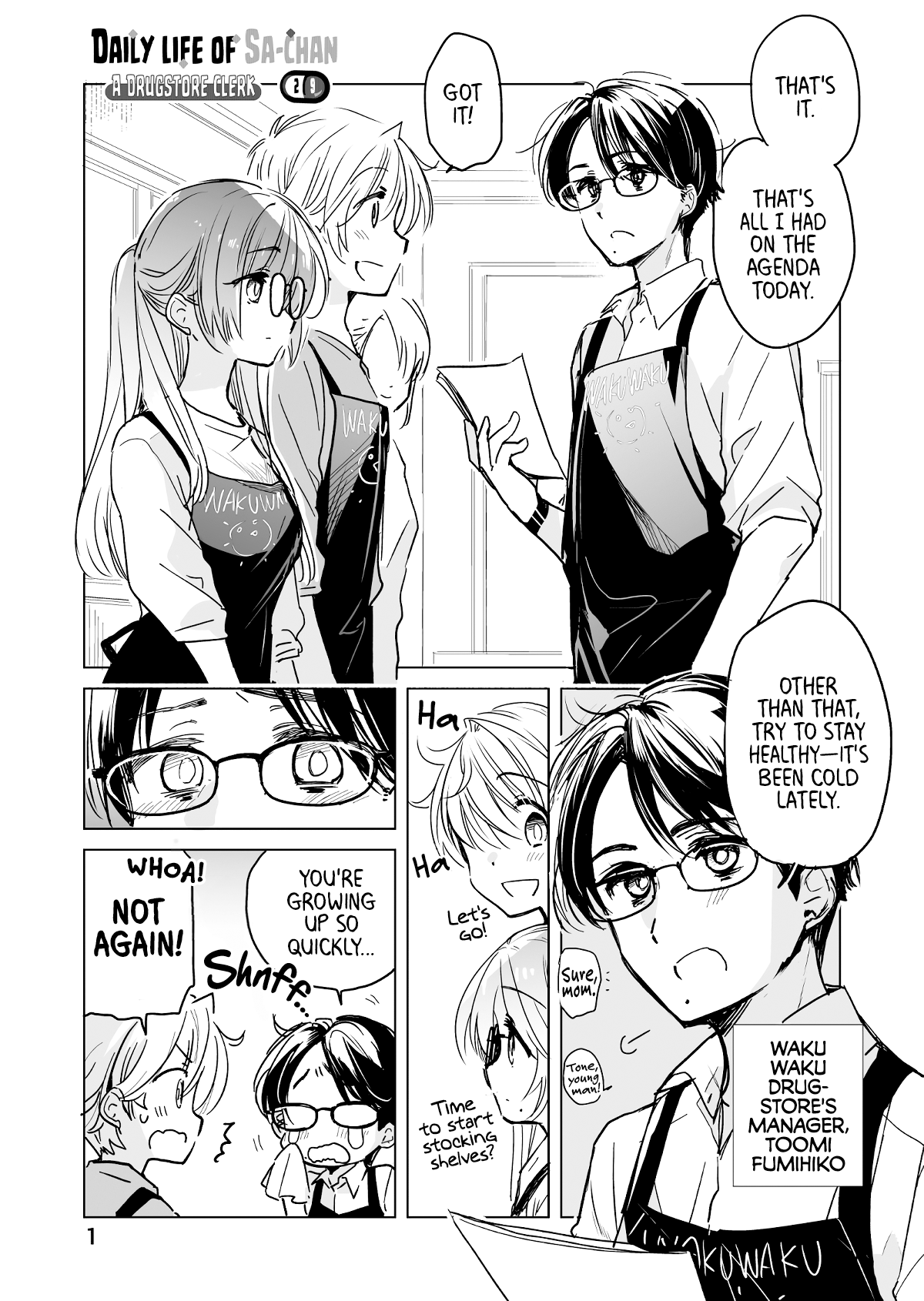 Daily Life Of Sa-Chan, A Drugstore Clerk - Chapter 29