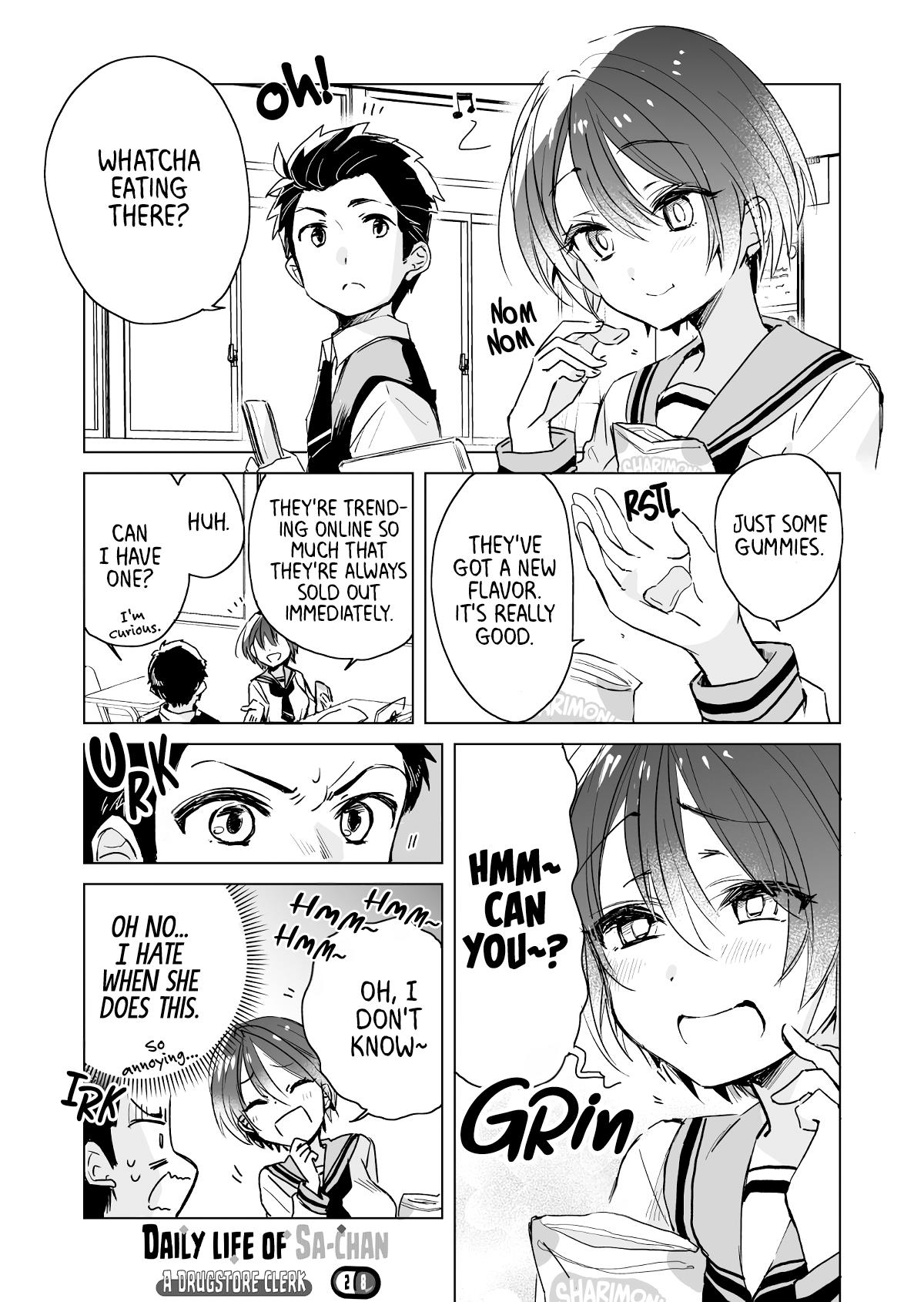 Daily Life Of Sa-Chan, A Drugstore Clerk - Chapter 28