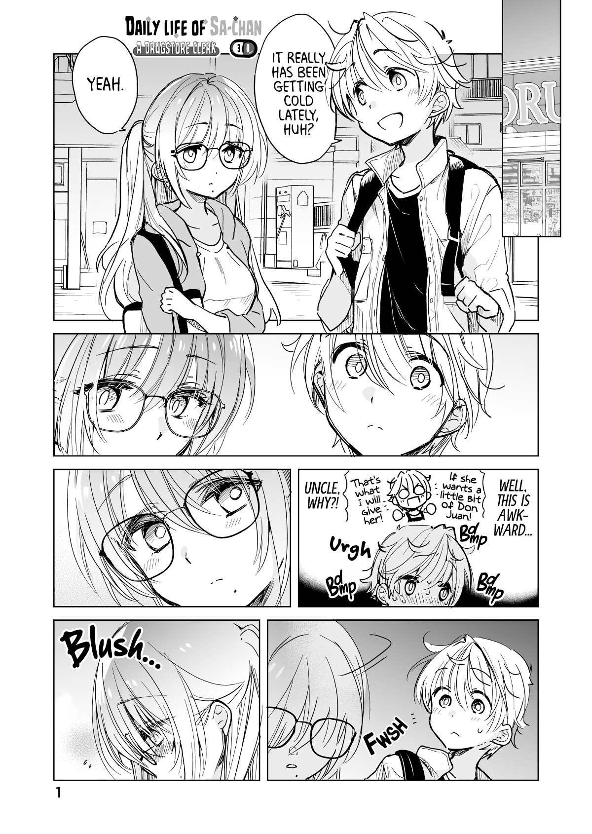 Daily Life Of Sa-Chan, A Drugstore Clerk - Chapter 30