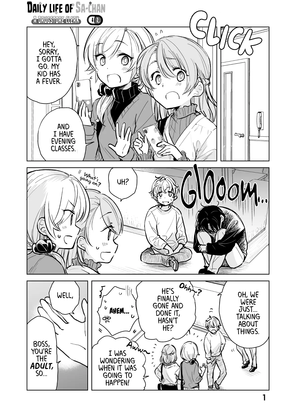 Daily Life Of Sa-Chan, A Drugstore Clerk - Chapter 42