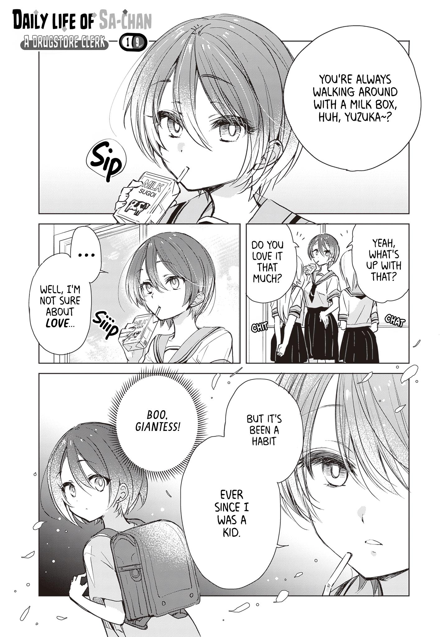 Daily Life Of Sa-Chan, A Drugstore Clerk - Chapter 19