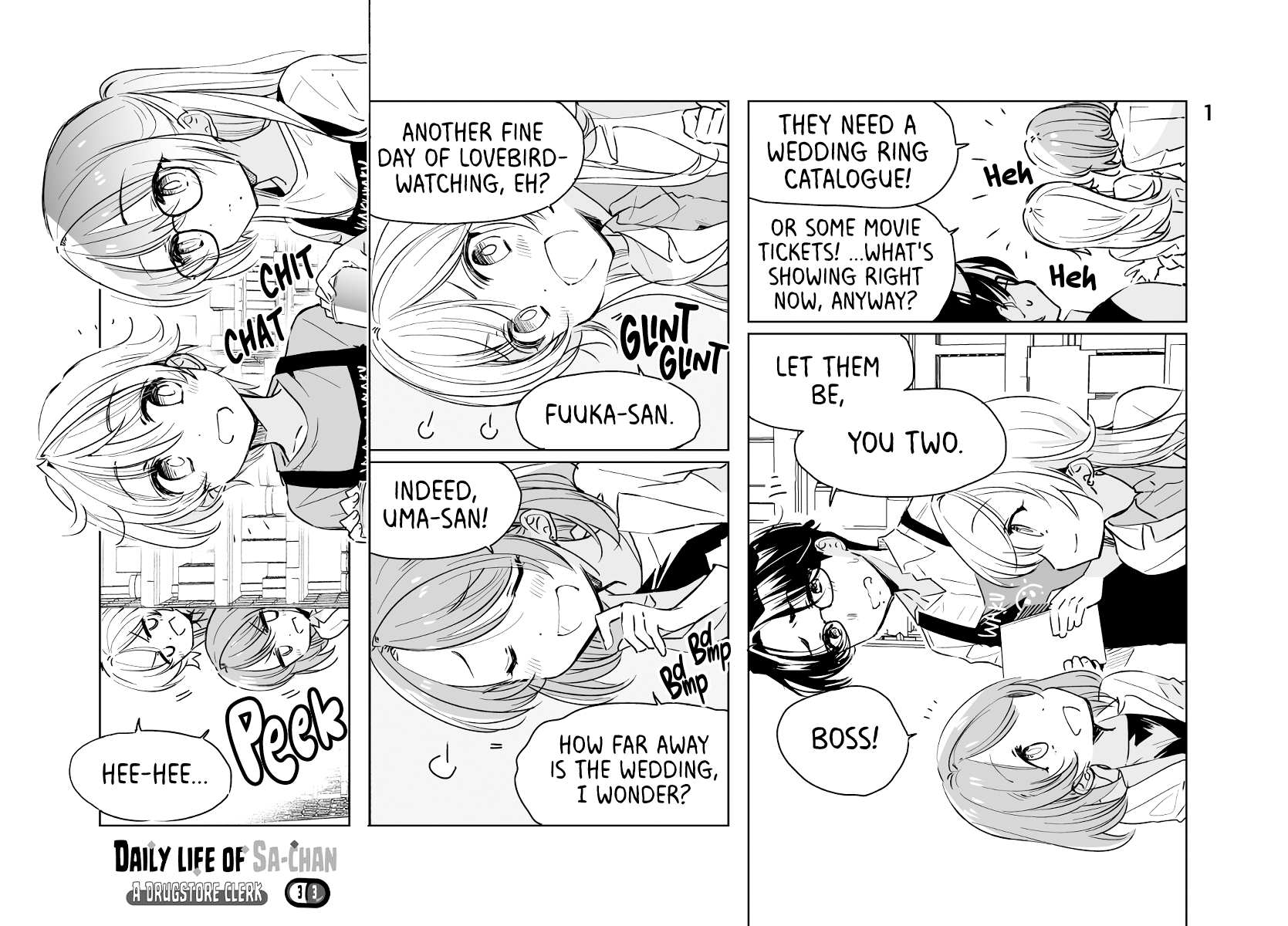 Daily Life Of Sa-Chan, A Drugstore Clerk - Chapter 33