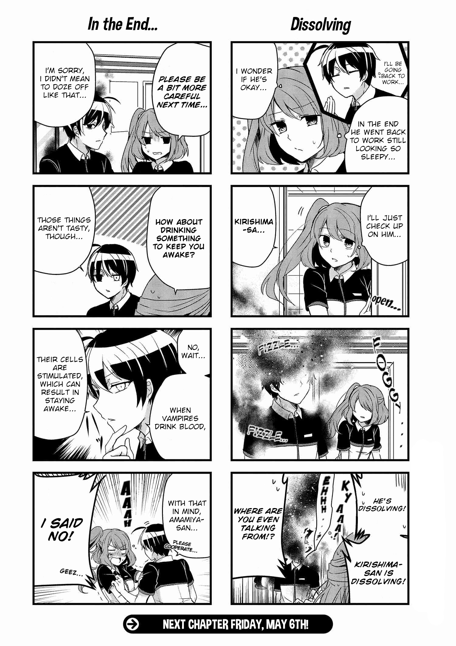 Kyuuketsu Baito Kirishima-Kun - Vol.1 Chapter 11.1