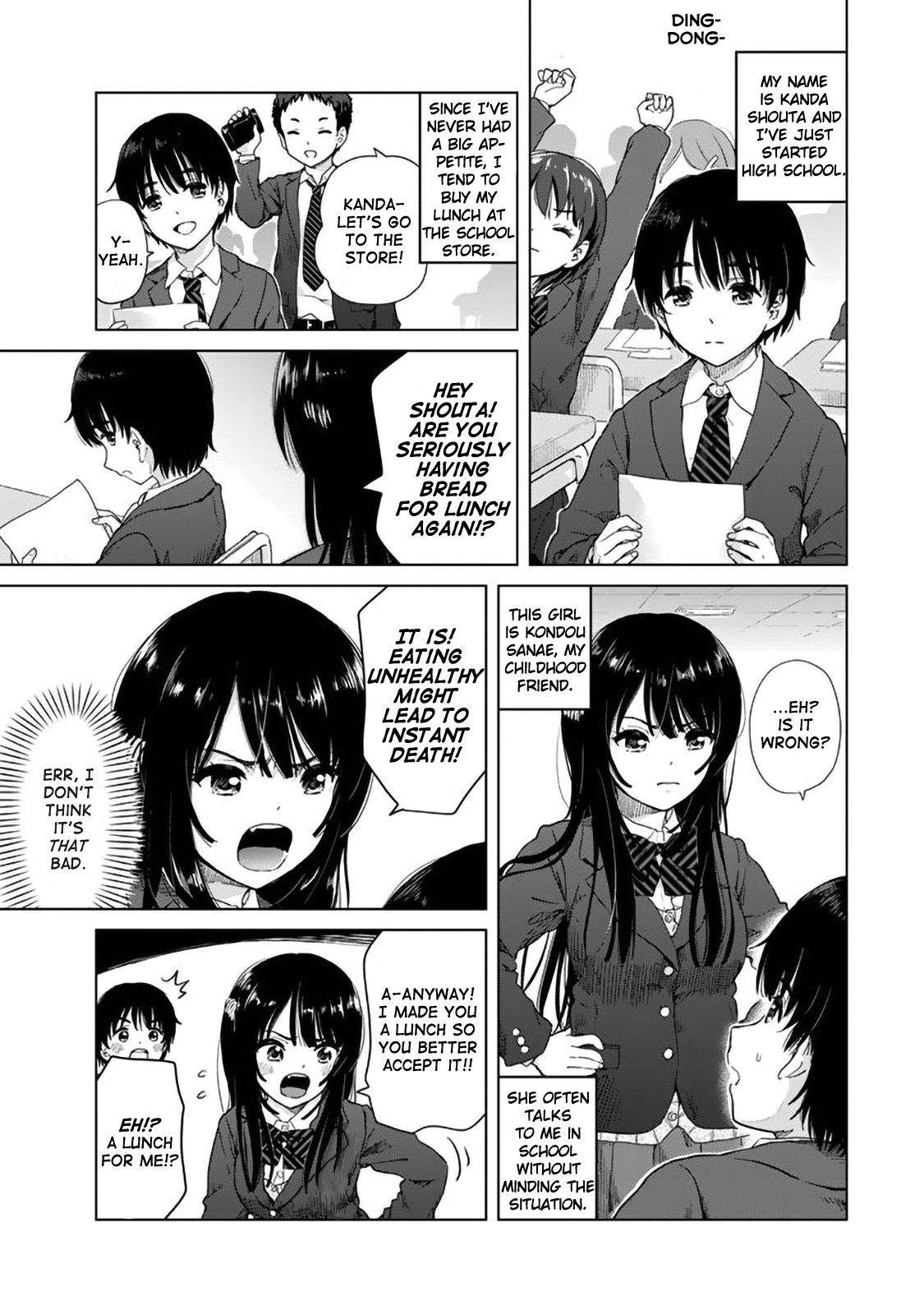 Ponko Tsundere Na Osananajimi - Vol.1 Chapter 3: Childhood Friend Cooking