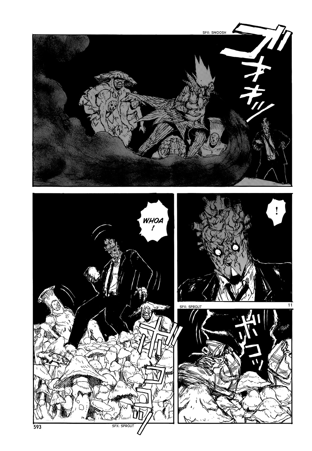 Dorohedoro - Chapter 156 : Offense And Defense Inside The Mushroom