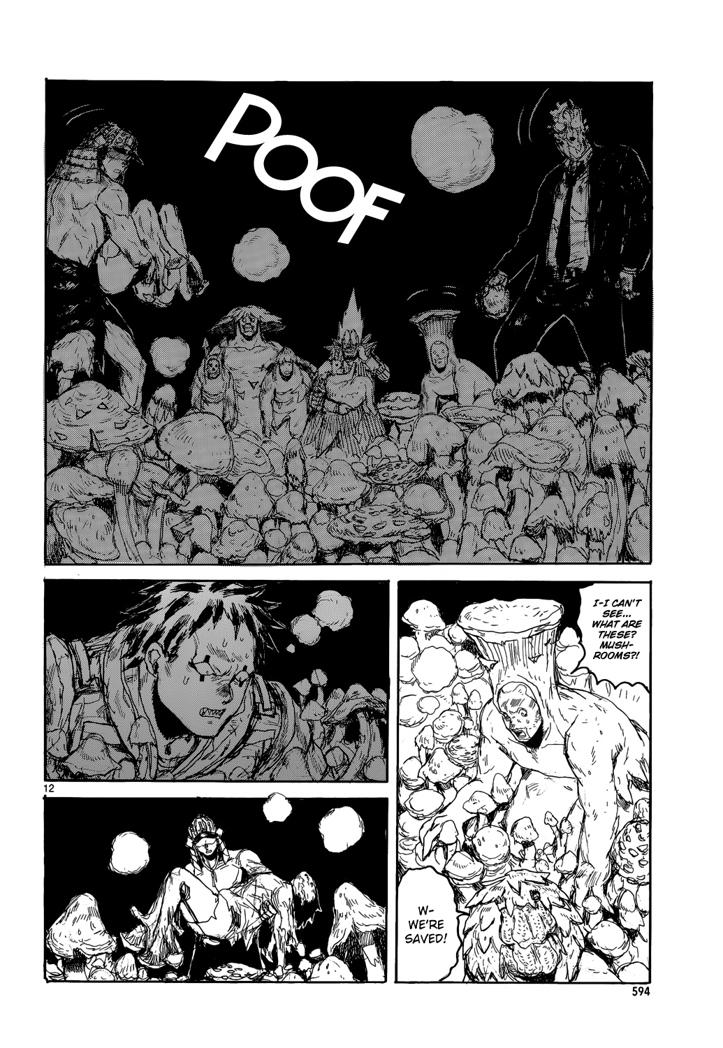 Dorohedoro - Chapter 156 : Offense And Defense Inside The Mushroom