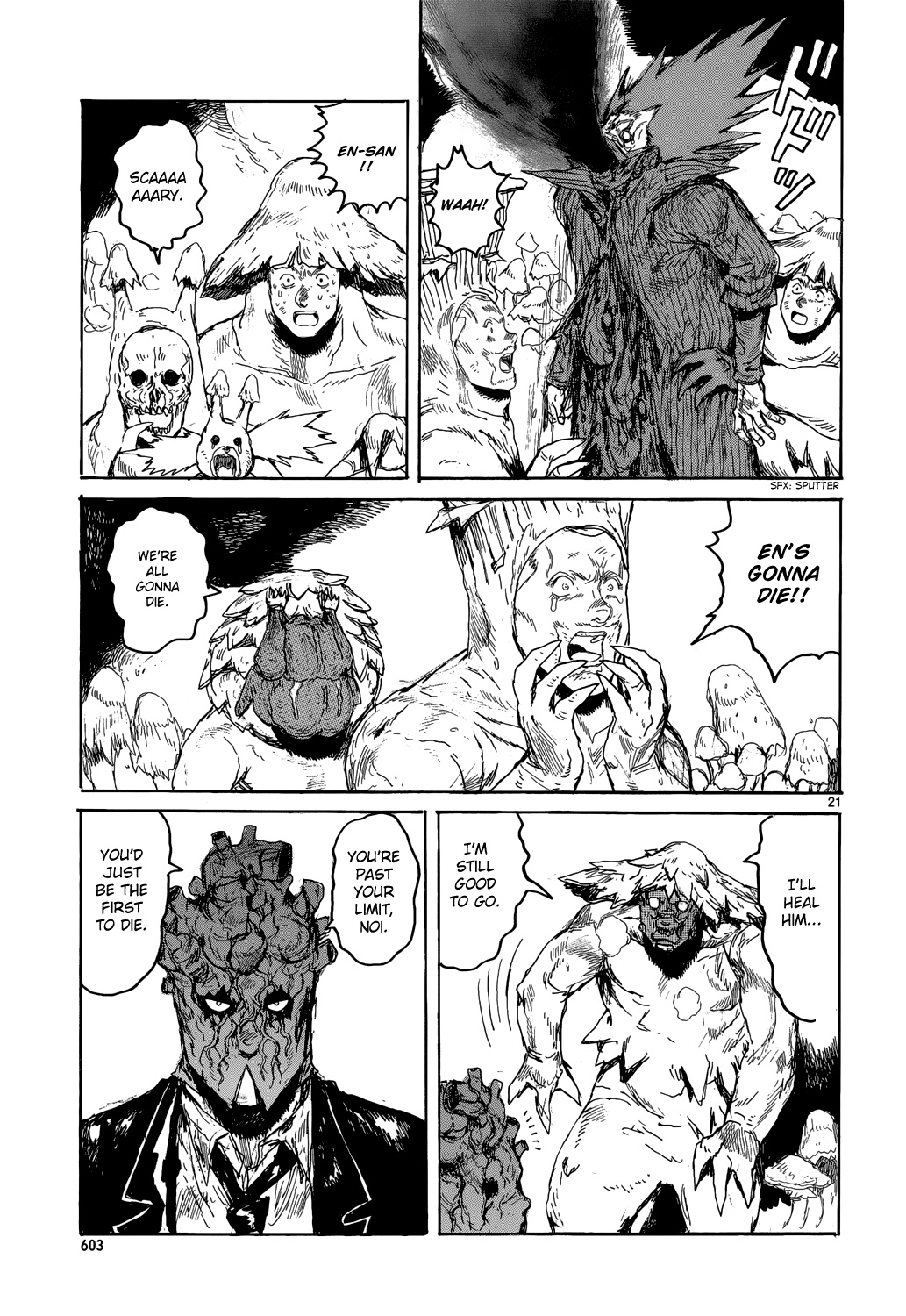 Dorohedoro - Chapter 156 : Offense And Defense Inside The Mushroom