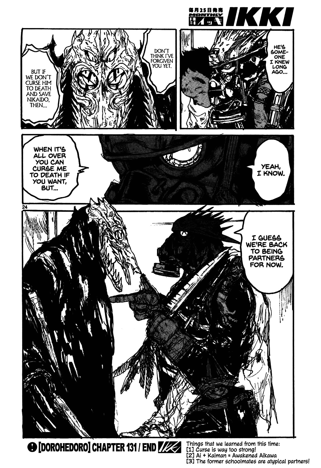 Dorohedoro - Chapter 131 : Control Vs Control