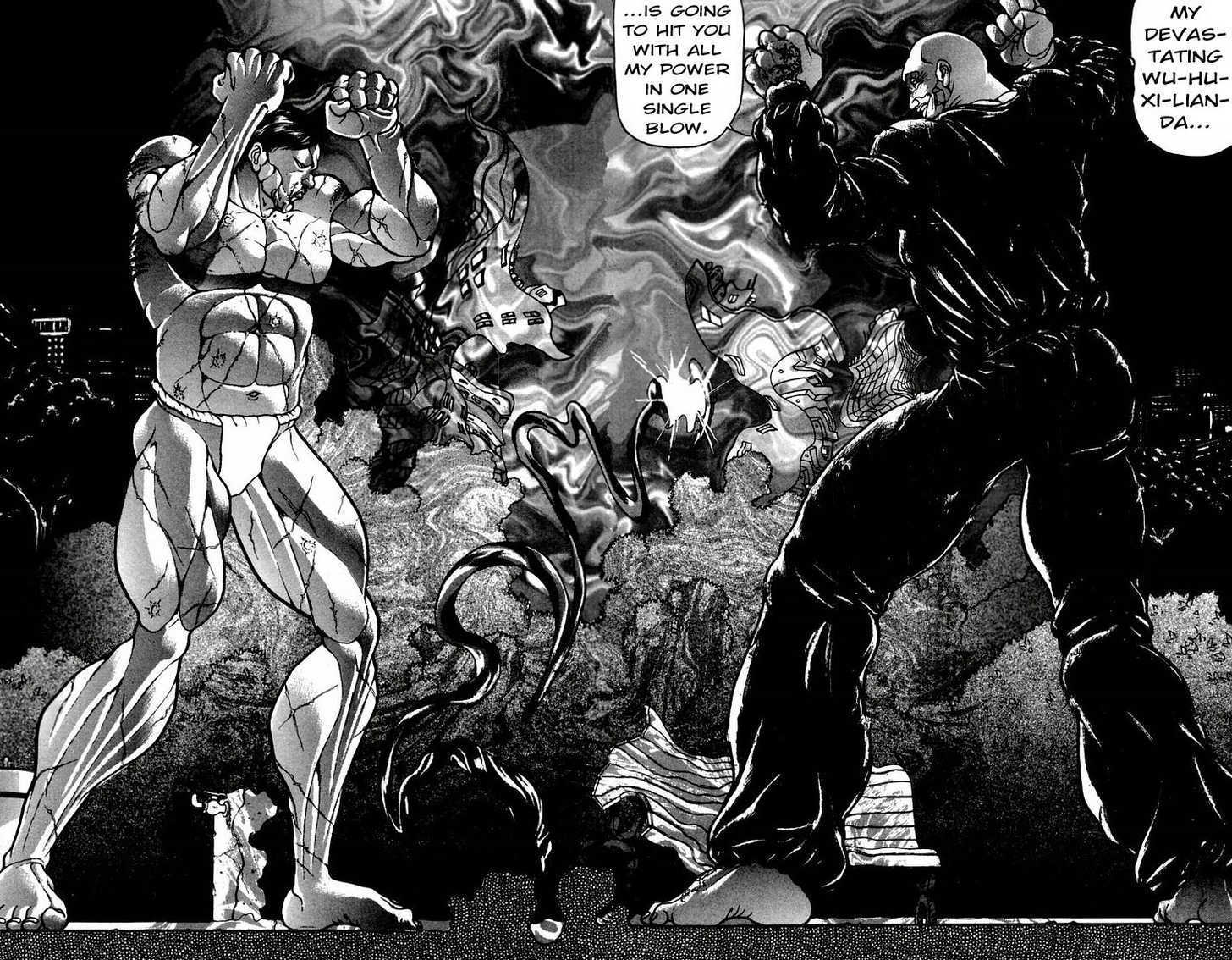 New Grappler Baki - Vol.04 Chapter 032 : The God Of Destruction