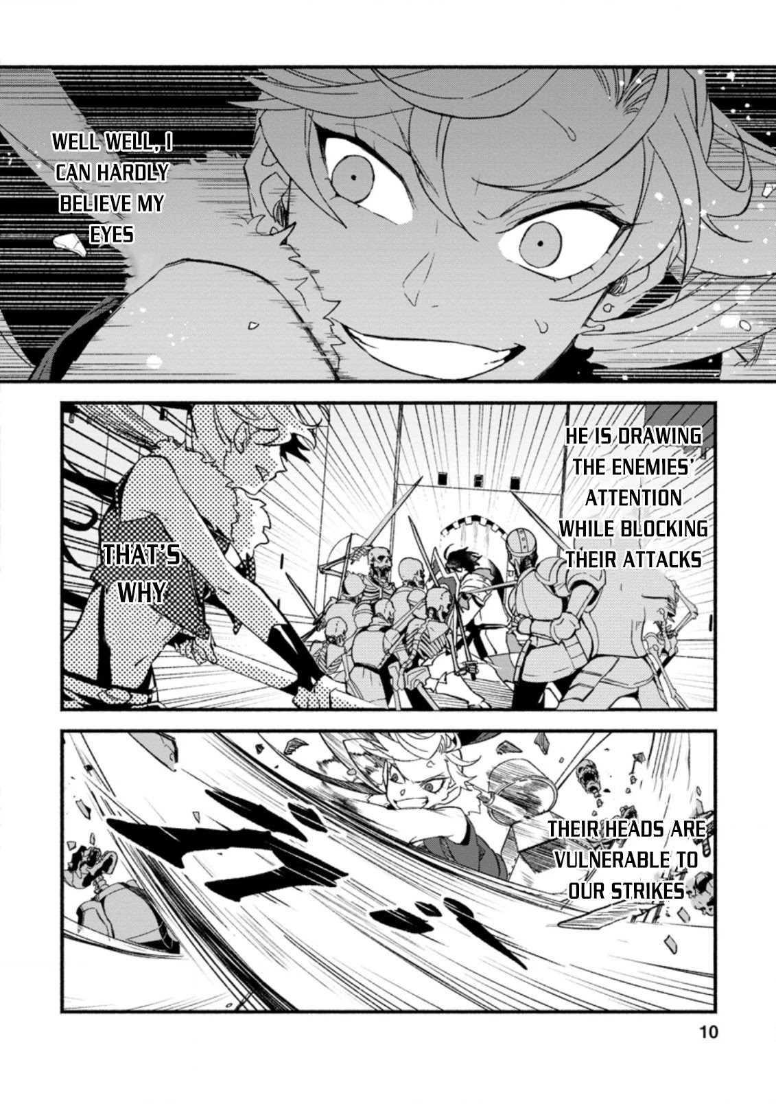 Sono Monban, Saikyou Nitsuki: Tsuihou Sareta Bougyo Ryoku 9999 No Senshi, Outo No Monban Toshite Musou Suru - Chapter 6