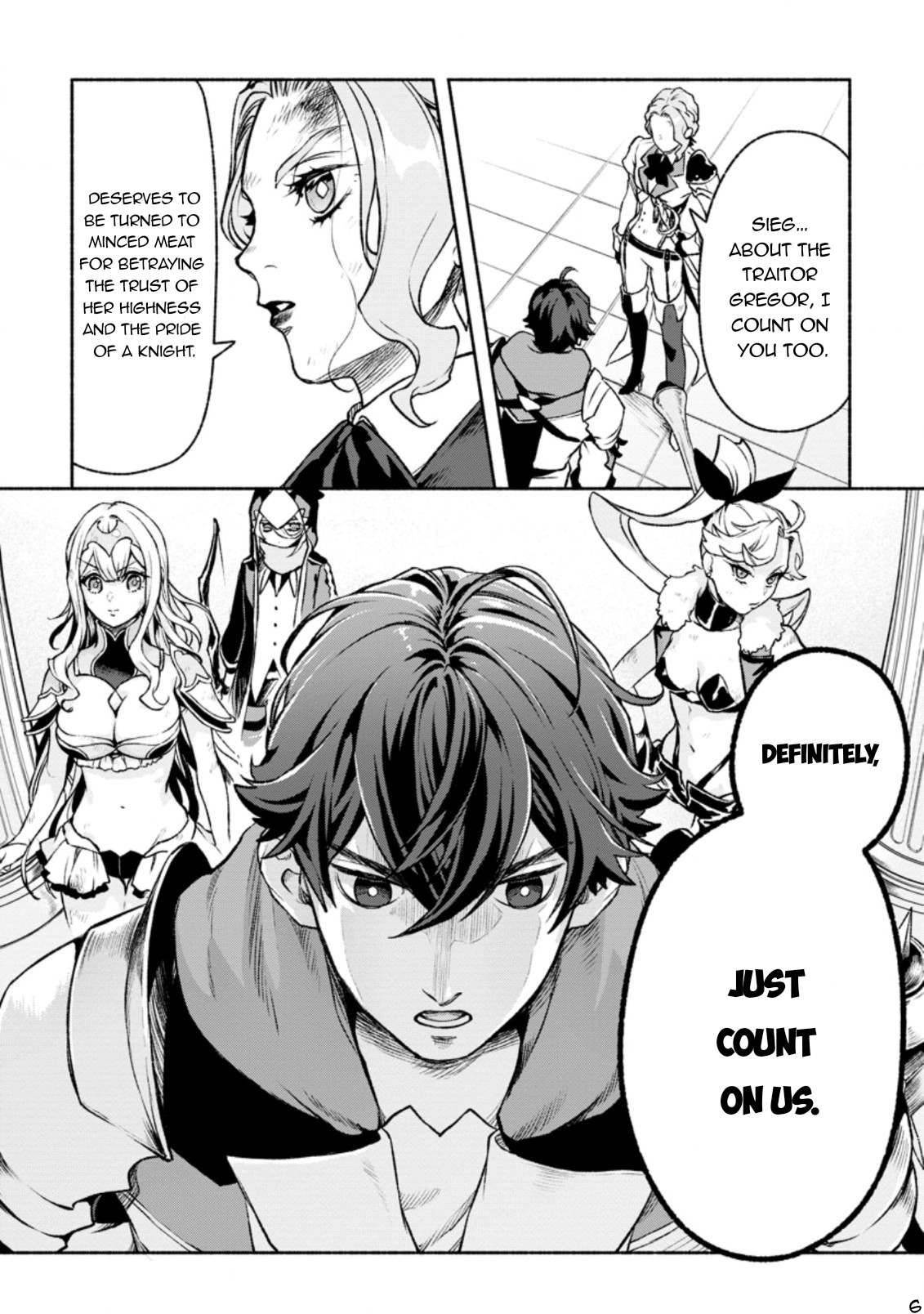 Sono Monban, Saikyou Nitsuki: Tsuihou Sareta Bougyo Ryoku 9999 No Senshi, Outo No Monban Toshite Musou Suru - Chapter 19