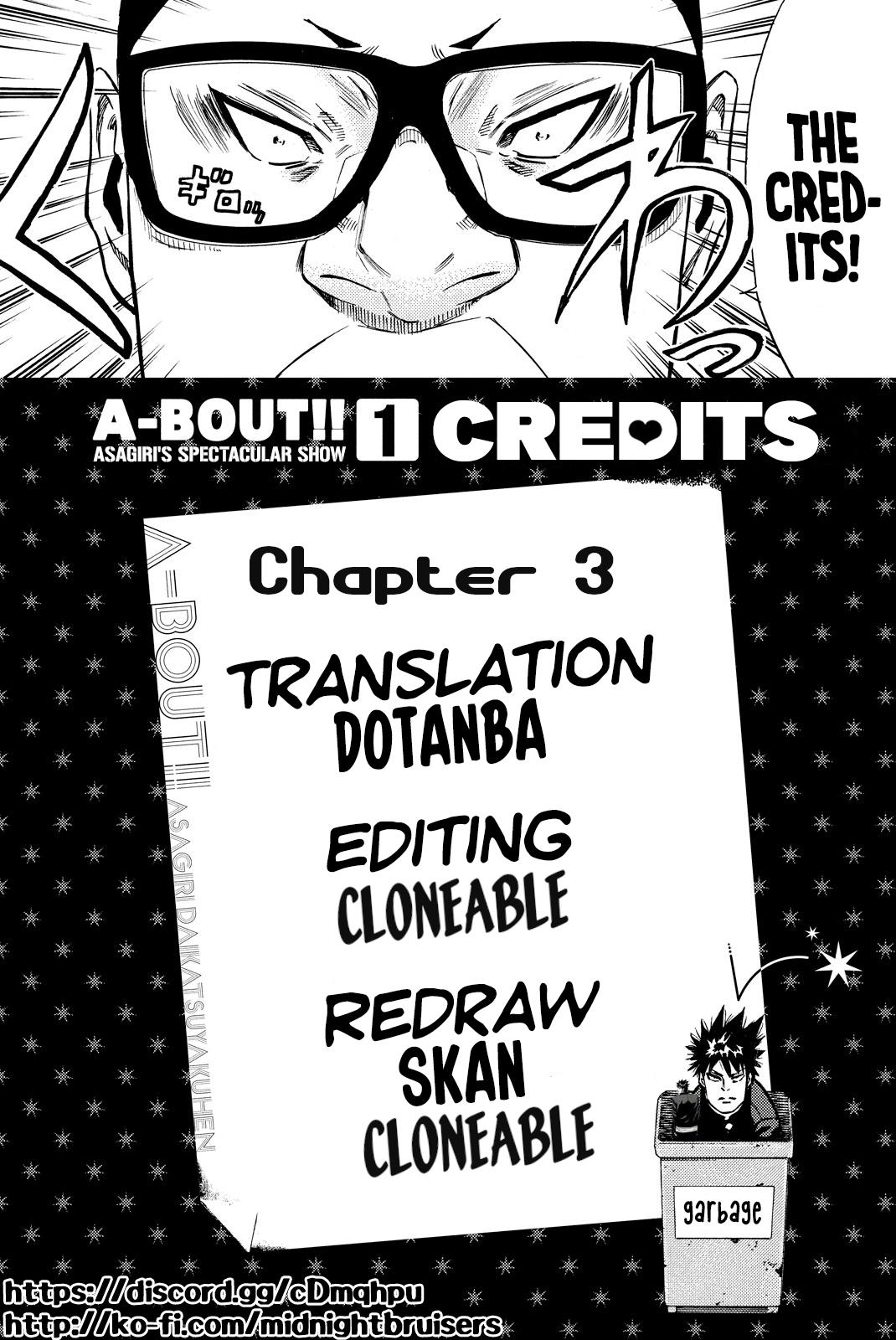 A-Bout!! - Asagiri Daikatsuyaku Hen - Vol.1 Chapter 3: What They Call A Holy War