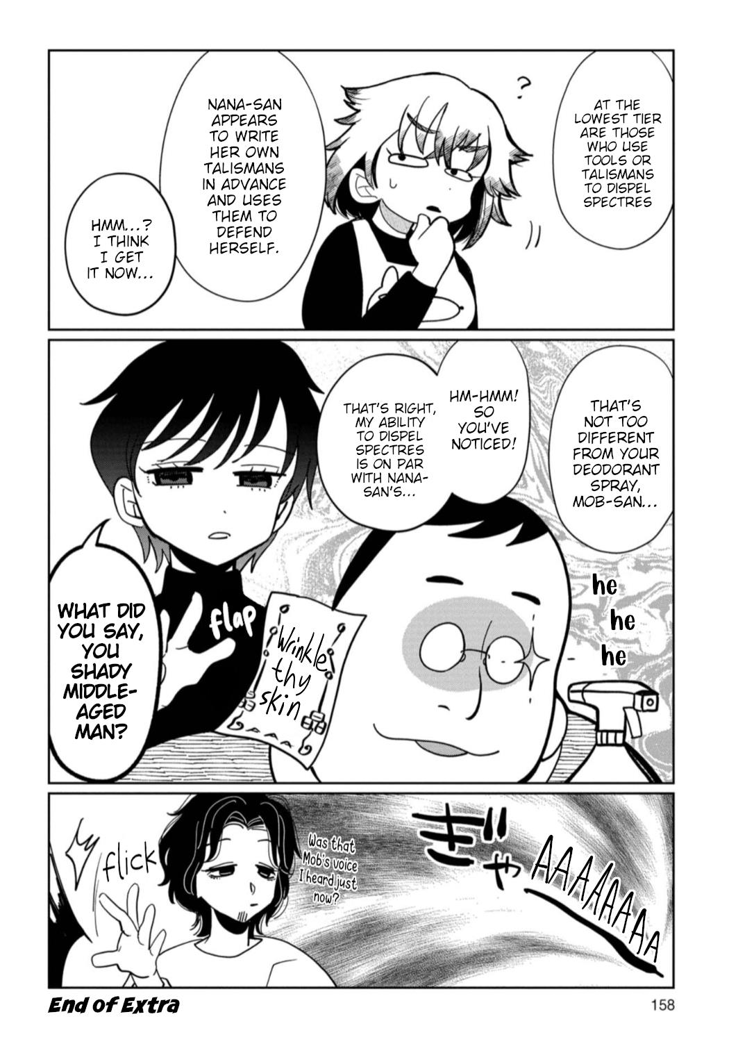 Kaya-Chan Isn't Scary - Vol.4 Chapter 27.5: Volume 4 Extra: Mob-San Explains! ~Exorcism Power Ranking~