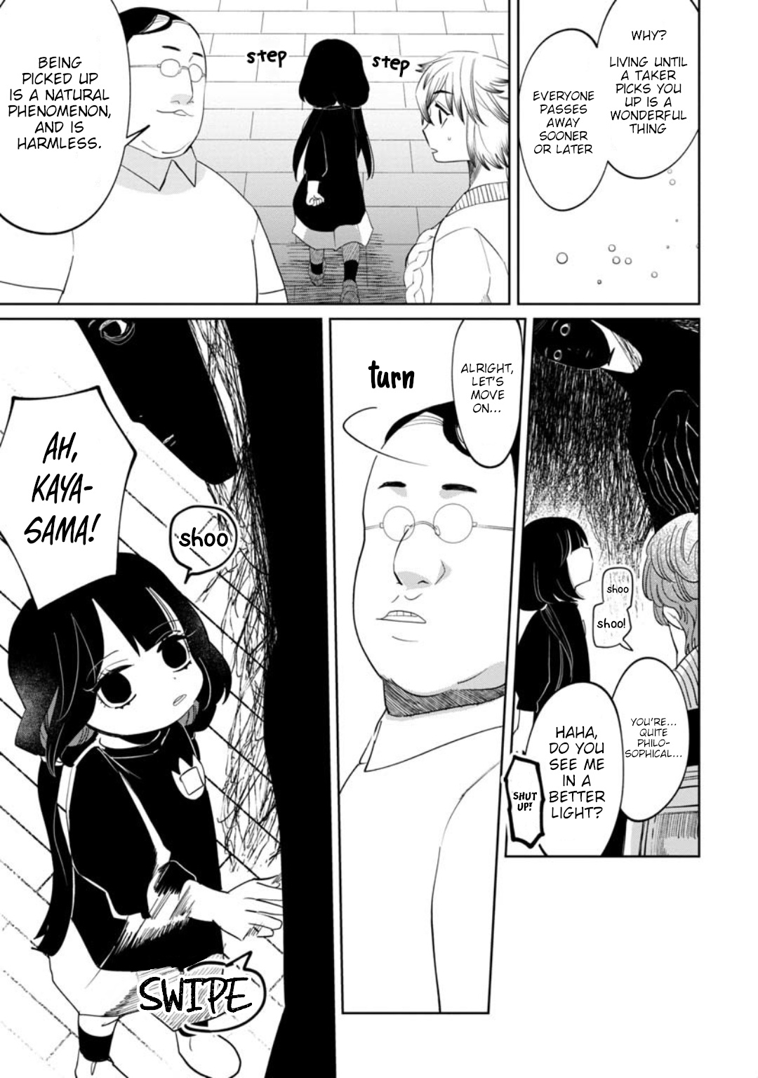 Kaya-Chan Isn't Scary - Chapter 14: Being Picked Up Is Not Scary