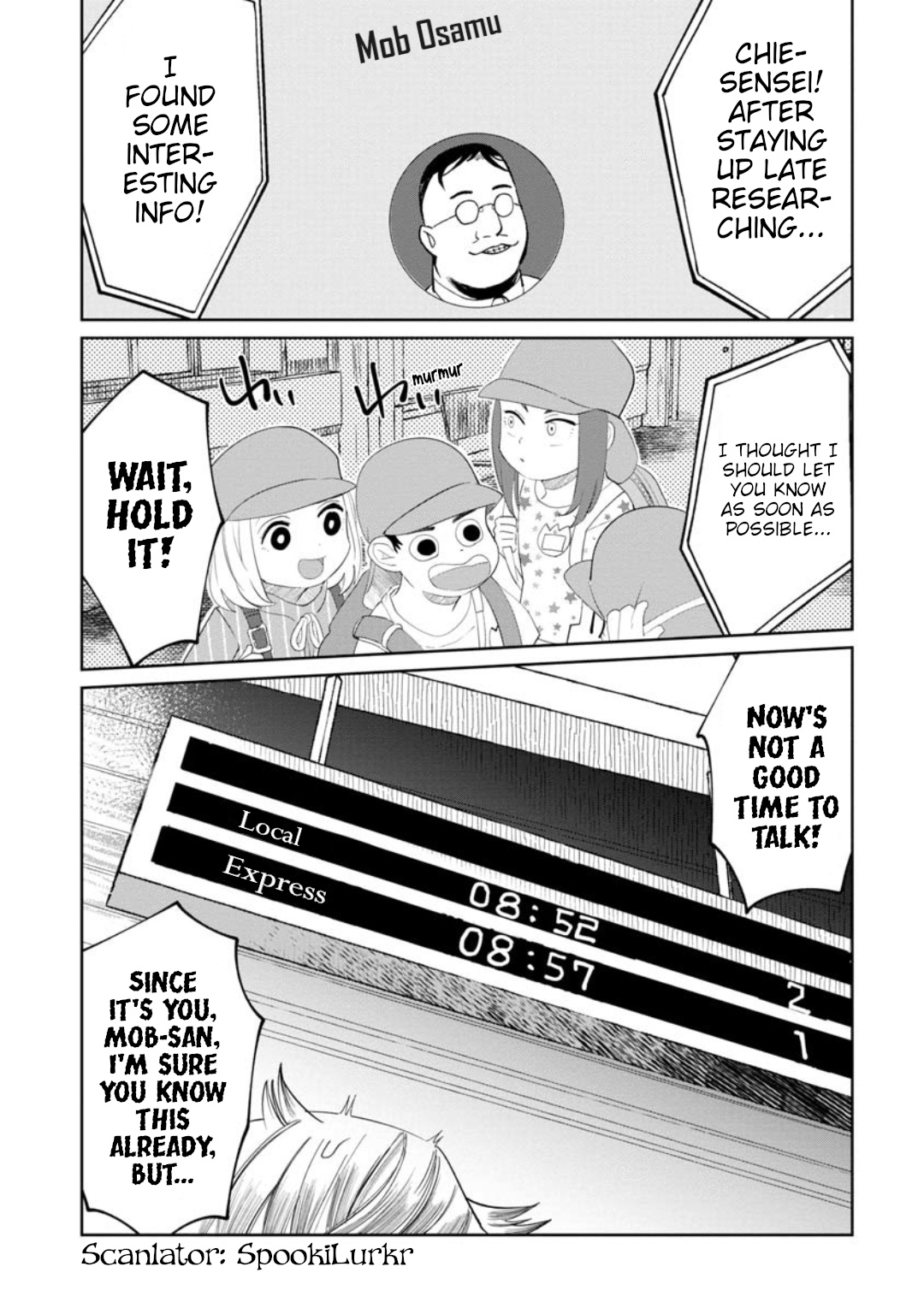 Kaya-Chan Isn't Scary - Chapter 13: Trains Are Not Scary